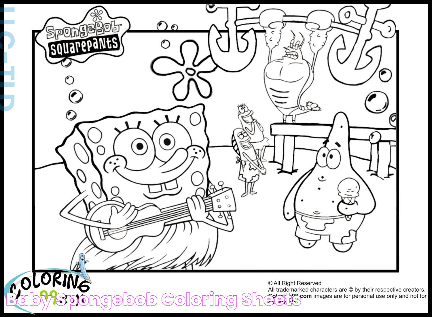 Ultimate Guide To Spongebob Coloring Sheets For Kids