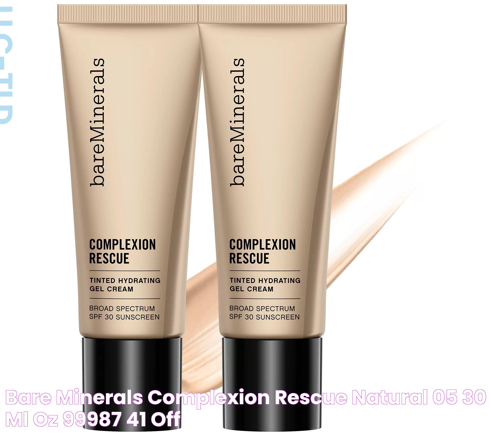 Maximize Your Glow With Bare Minerals Complexion Rescue