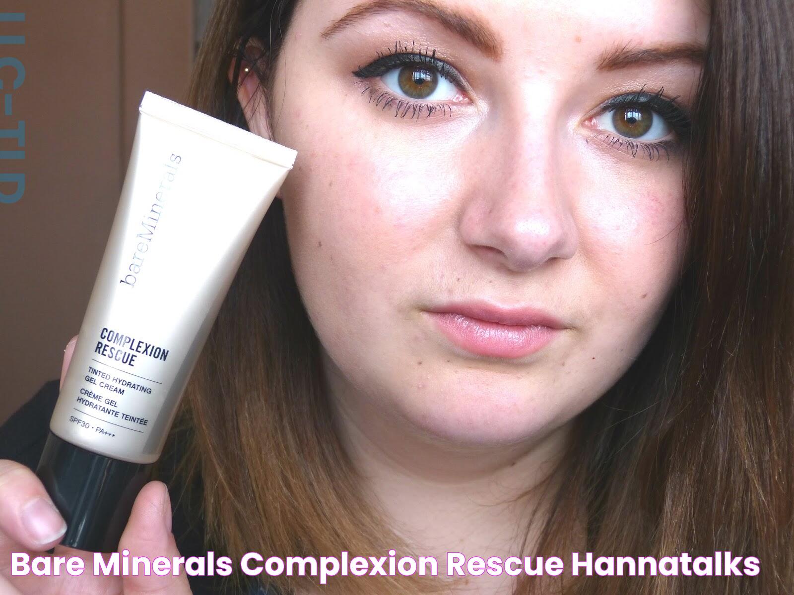 Bare Minerals Complexion Rescue hannatalks