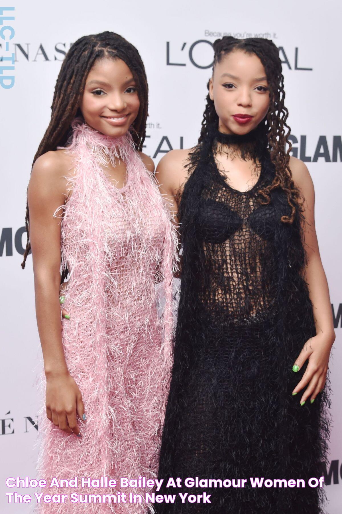 CHLOE and HALLE BAILEY at Glamour Women of the Year Summit in New York