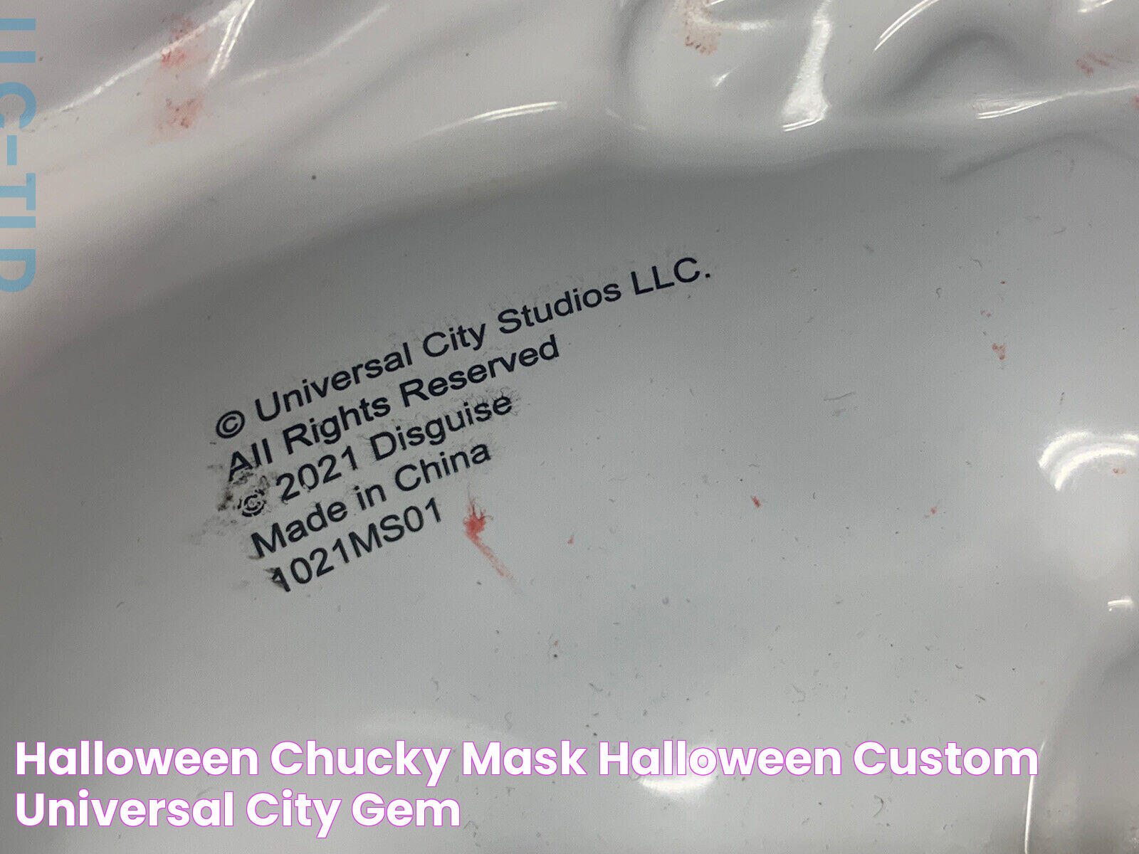 Halloween CHUCKY Mask Halloween Custom Universal City… Gem