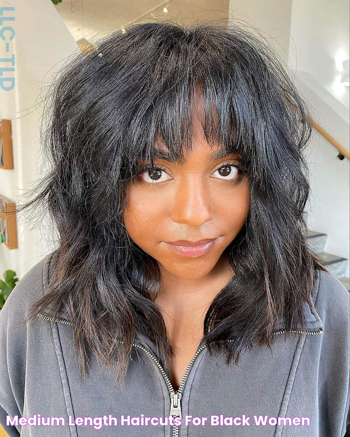 Medium Length Haircuts For Black Women