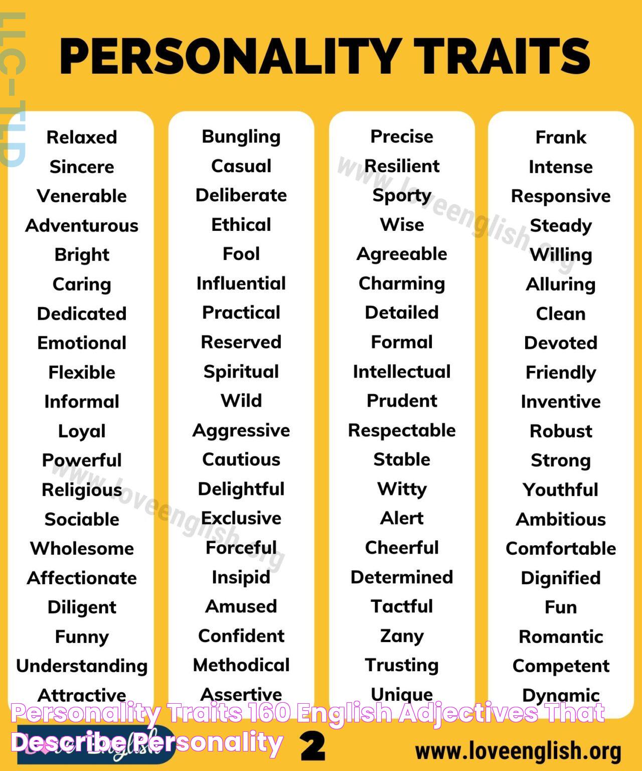 Personal Traits Meaning: A Guide To Understanding Individual Characteristics