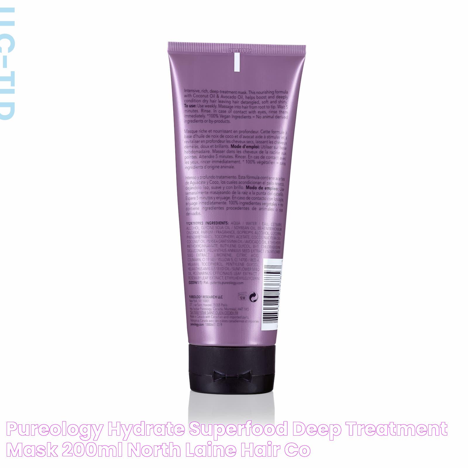 Pureology Hydrate Superfood Deep Treatment Mask 200ml North Laine Hair Co