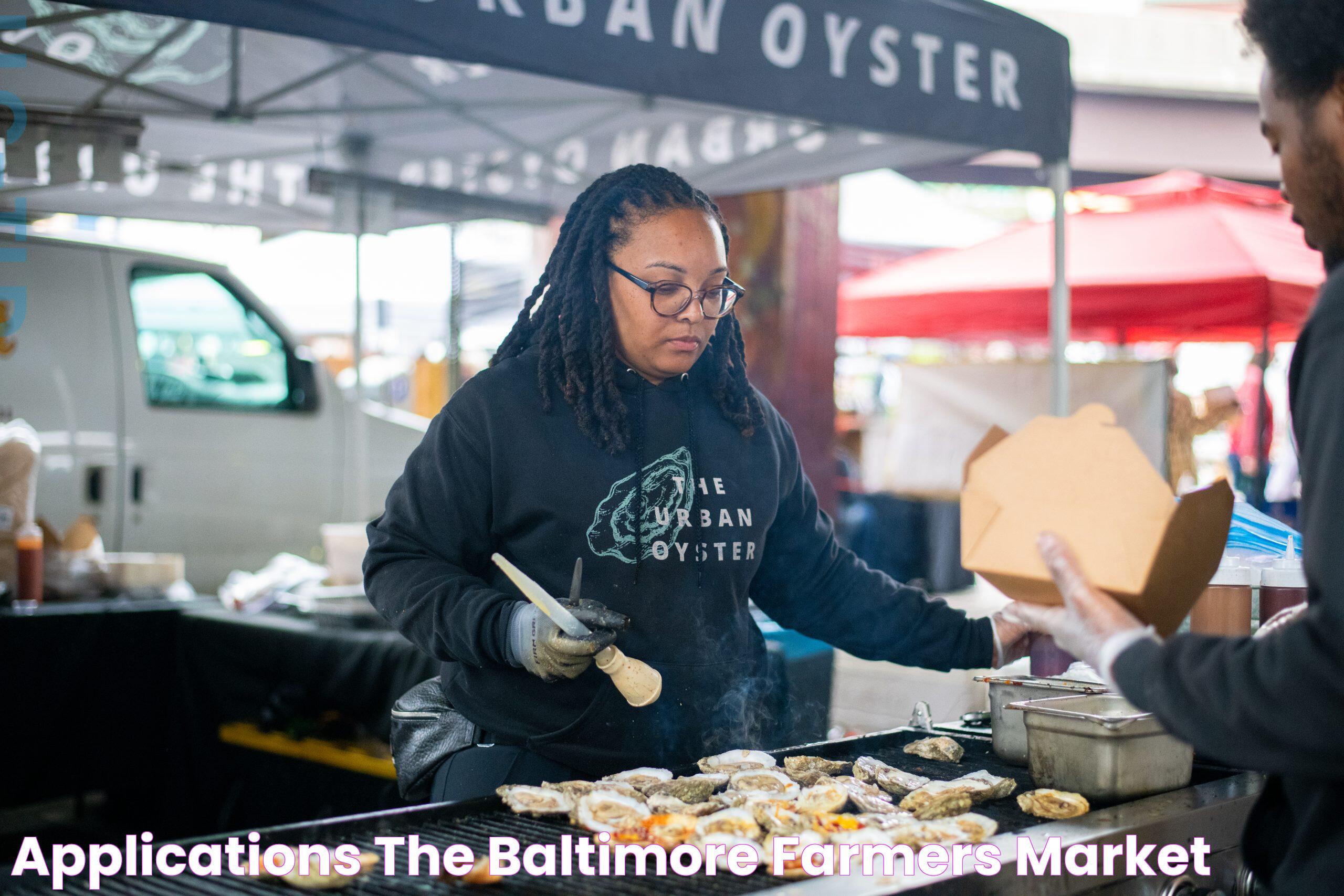 Applications The Baltimore Farmers' Market