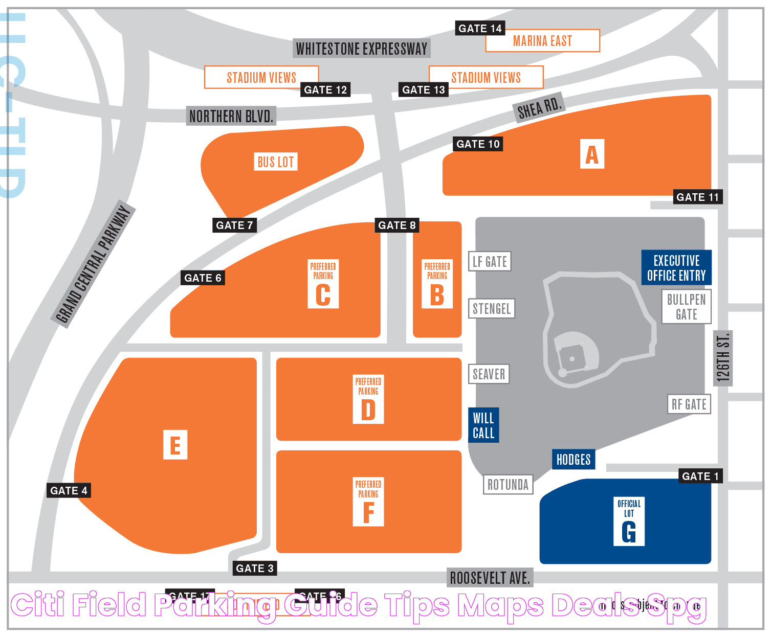 Citi Field Parking Guide Tips, Maps, Deals SPG