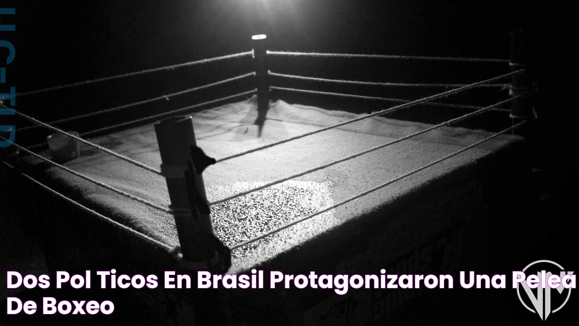 Dos políticos en Brasil protagonizaron una pelea de boxeo