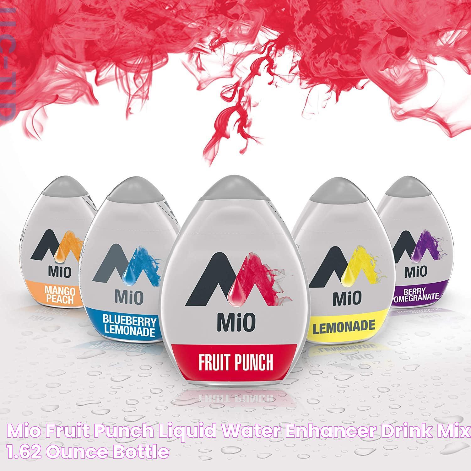 Mio Fruit Punch Liquid Water Enhancer Drink Mix (1.62 Ounce Bottle