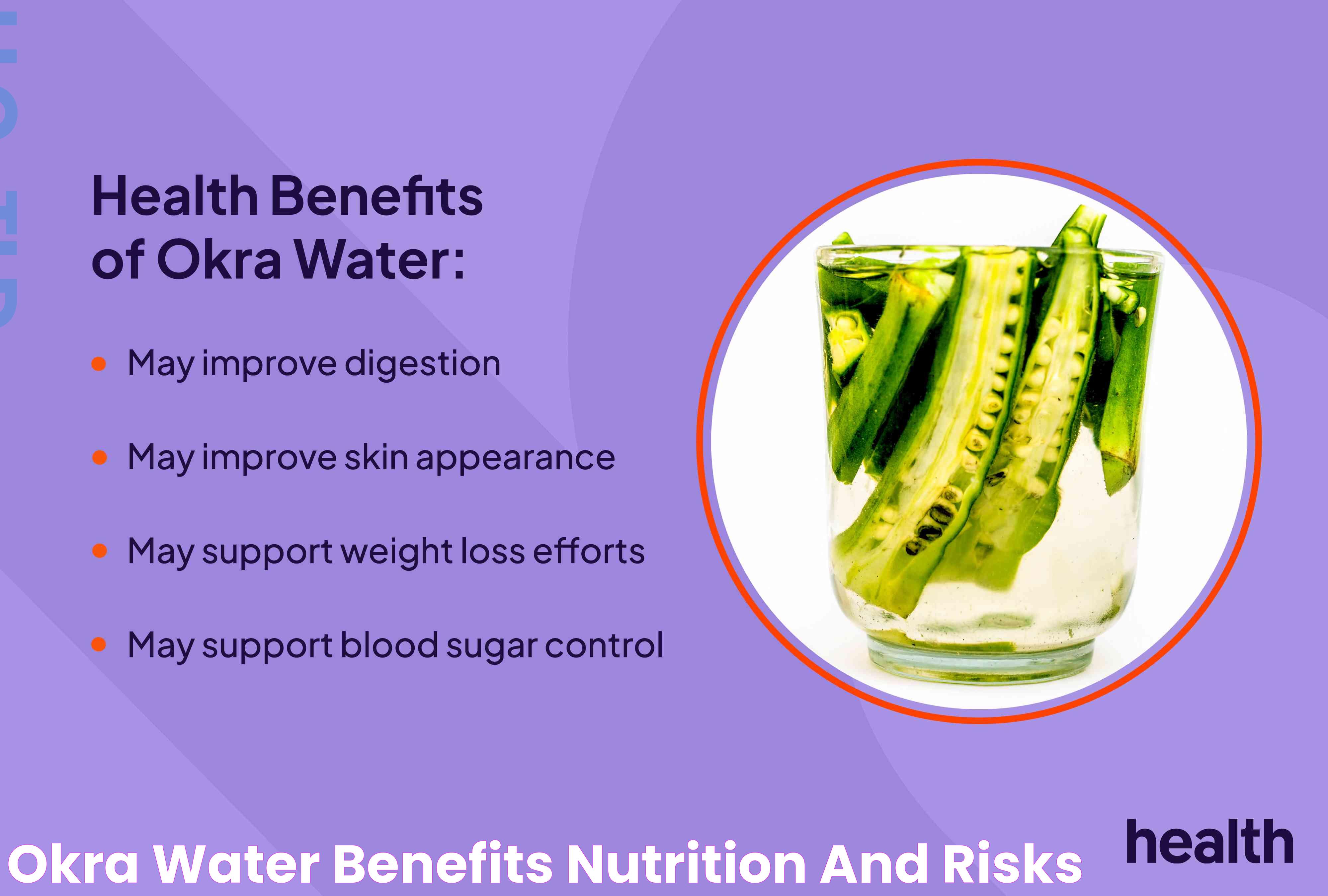 Health Benefits And Uses Of Okra With Water