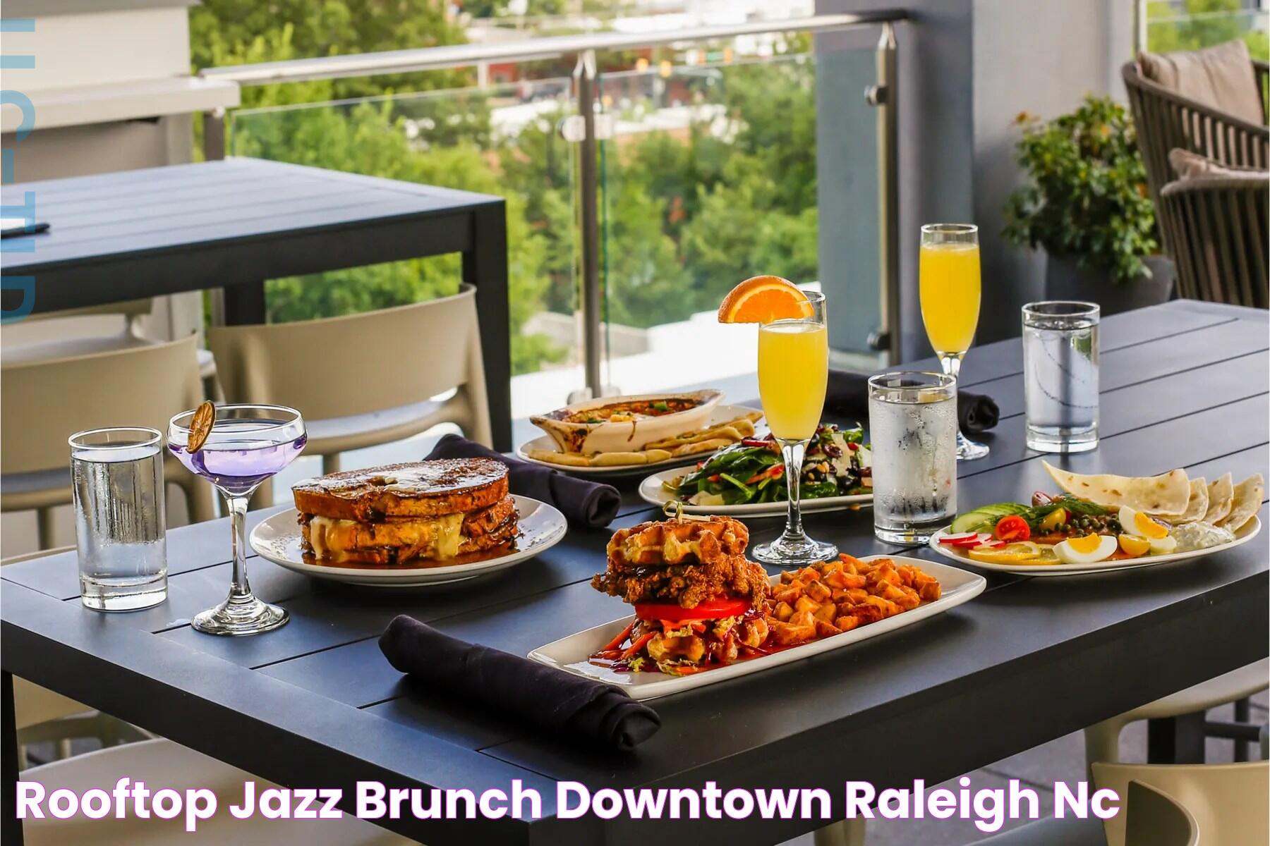 Rooftop Jazz Brunch Downtown Raleigh, NC