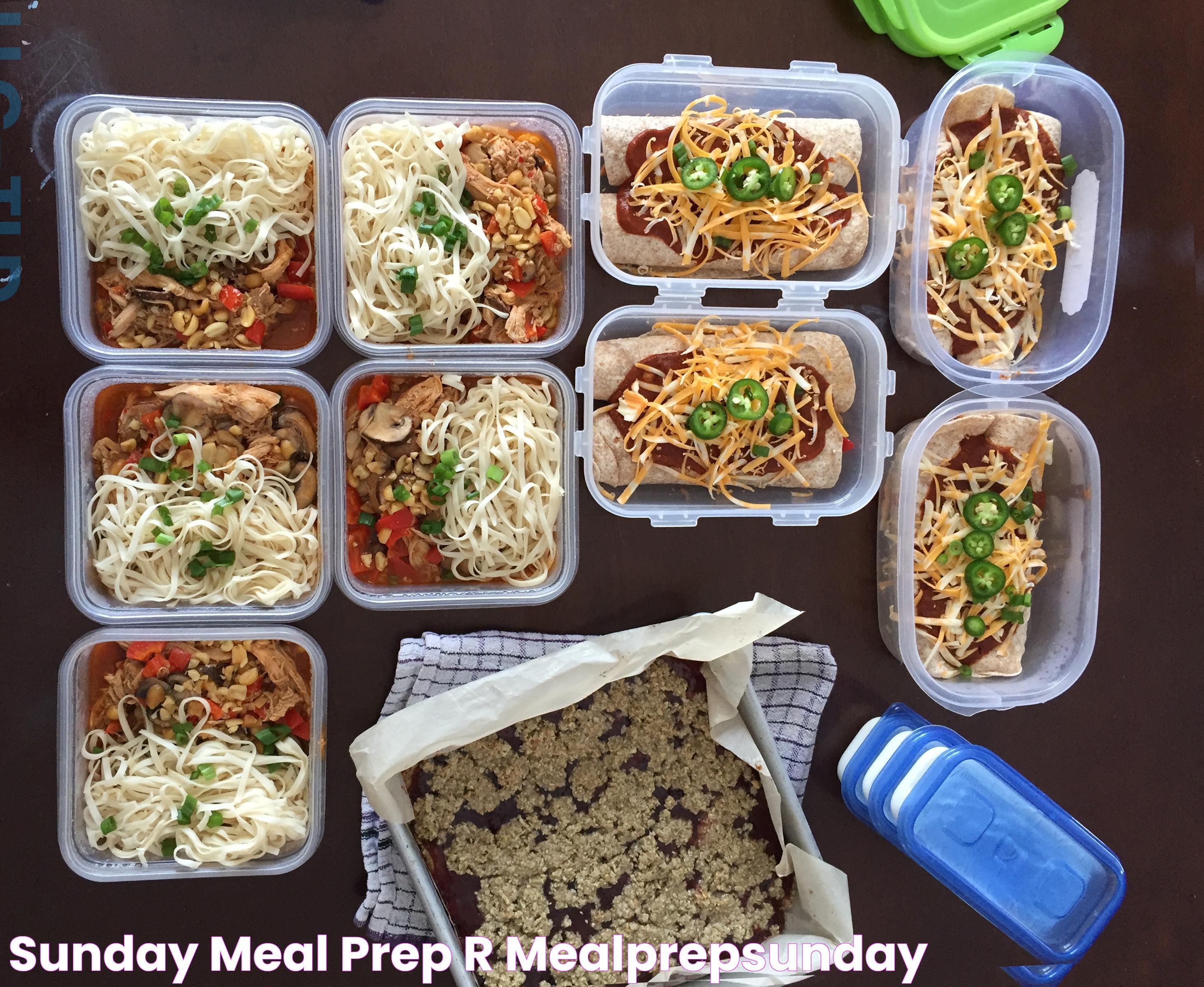 Sunday meal prep! r/MealPrepSunday