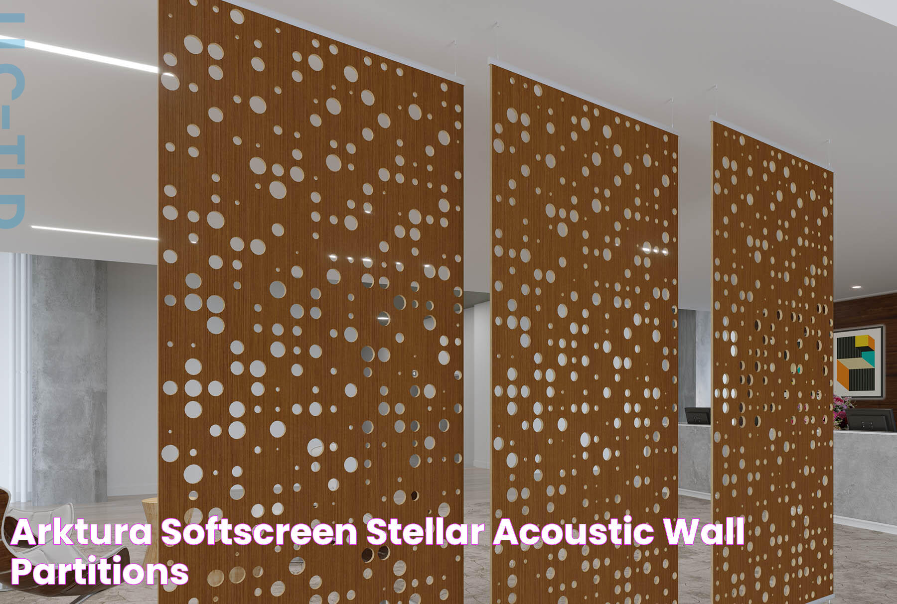 Arktura SoftScreen® Stellar Acoustic Wall Partitions