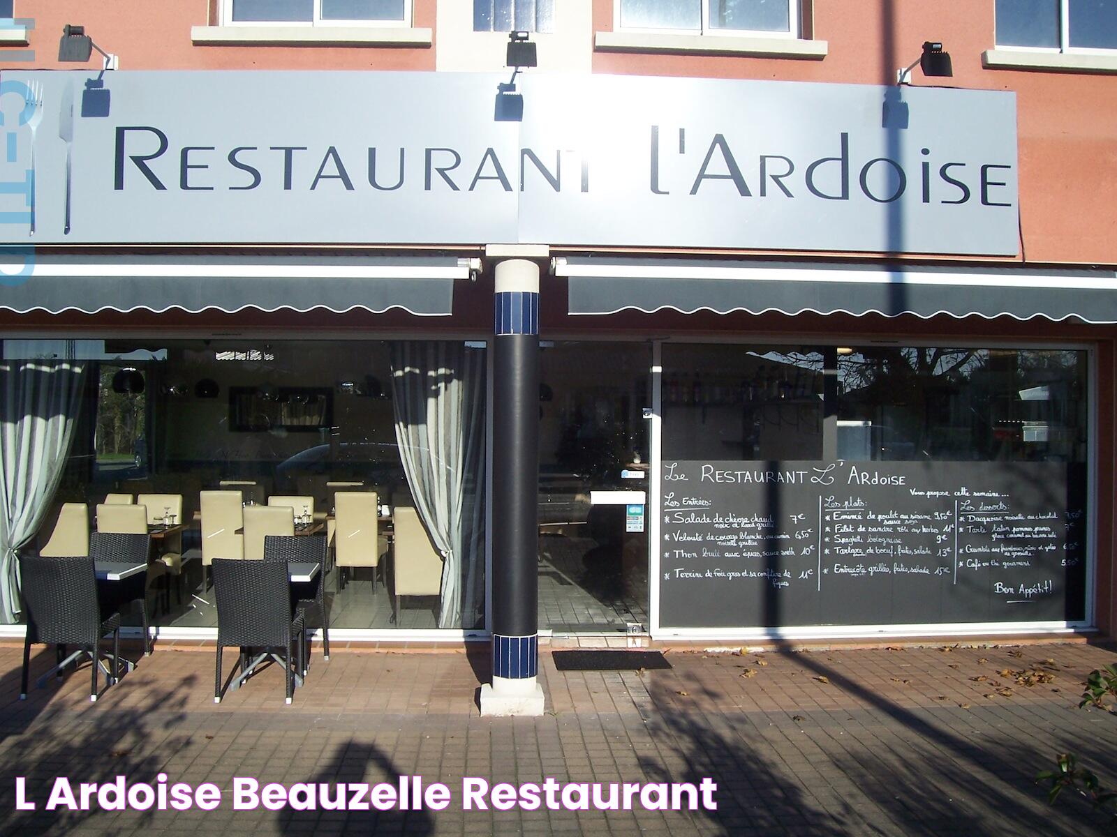 L'ARDOISE BEAUZELLE Restaurant