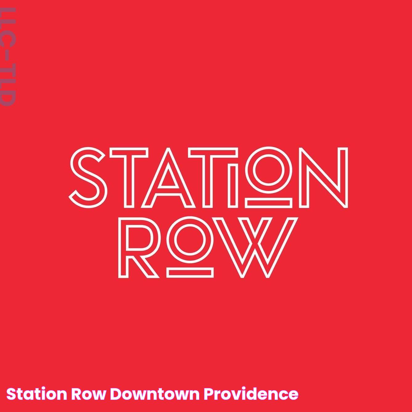 Station Row: A Vibrant Hub Bridging Connectivity And Community