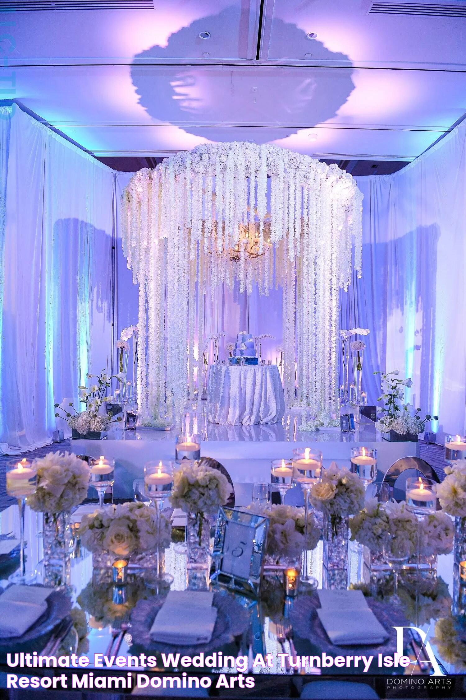 Ultimate Events Wedding at Turnberry Isle Resort Miami Domino Arts