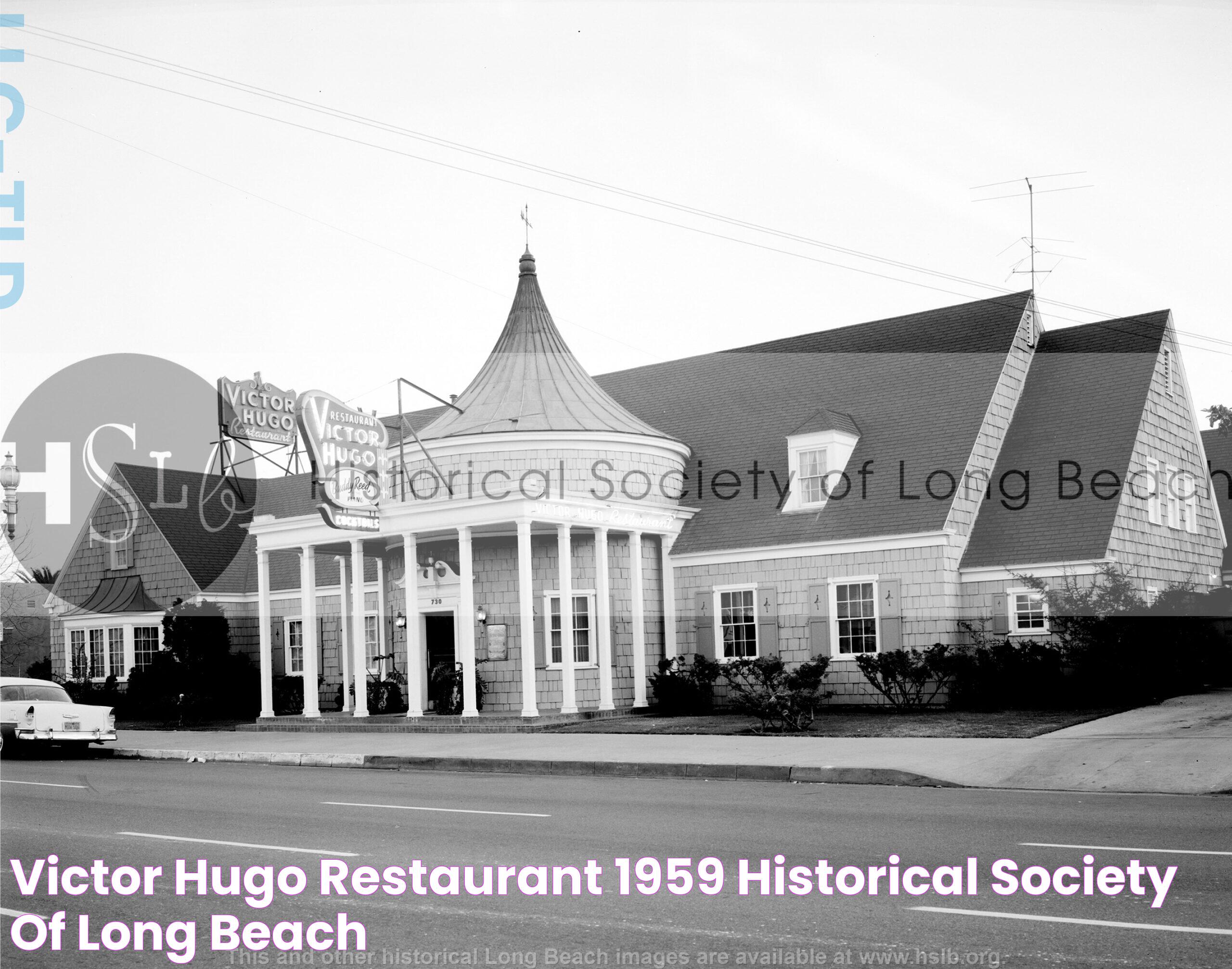 Victor Hugo restaurant, 1959 Historical Society of Long Beach