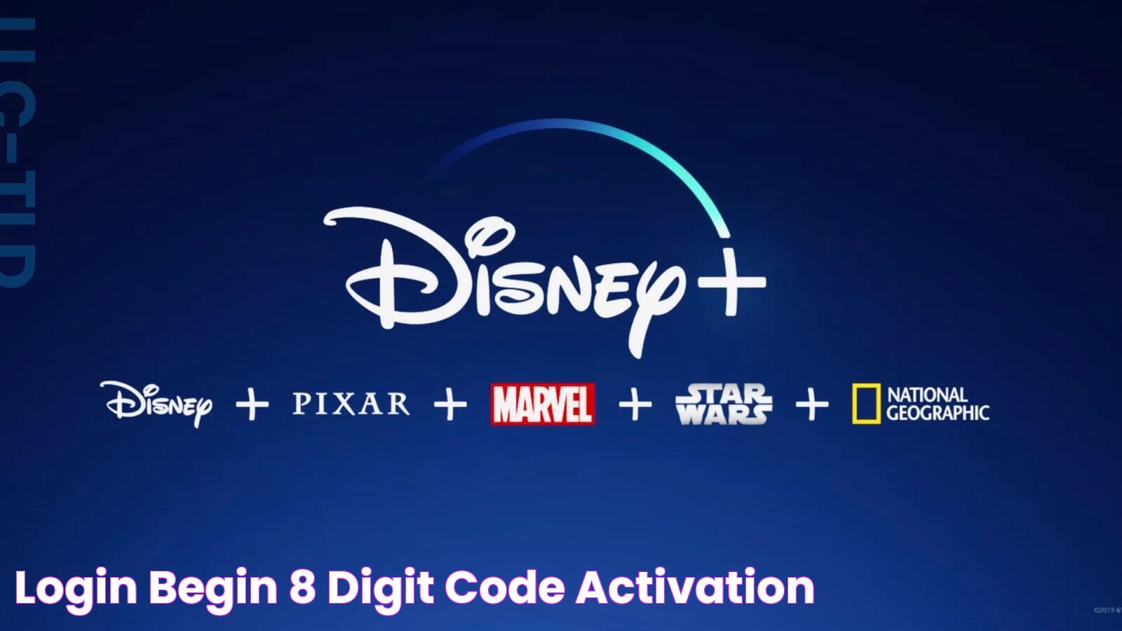 login/begin 8 Digit Code Activation