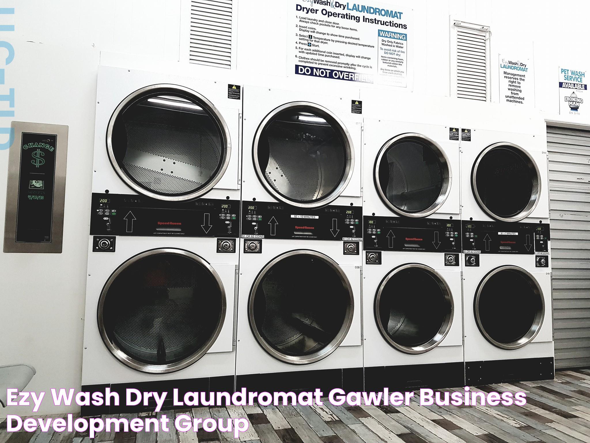 Essential Guide To Wash And Dry Laundromat Services