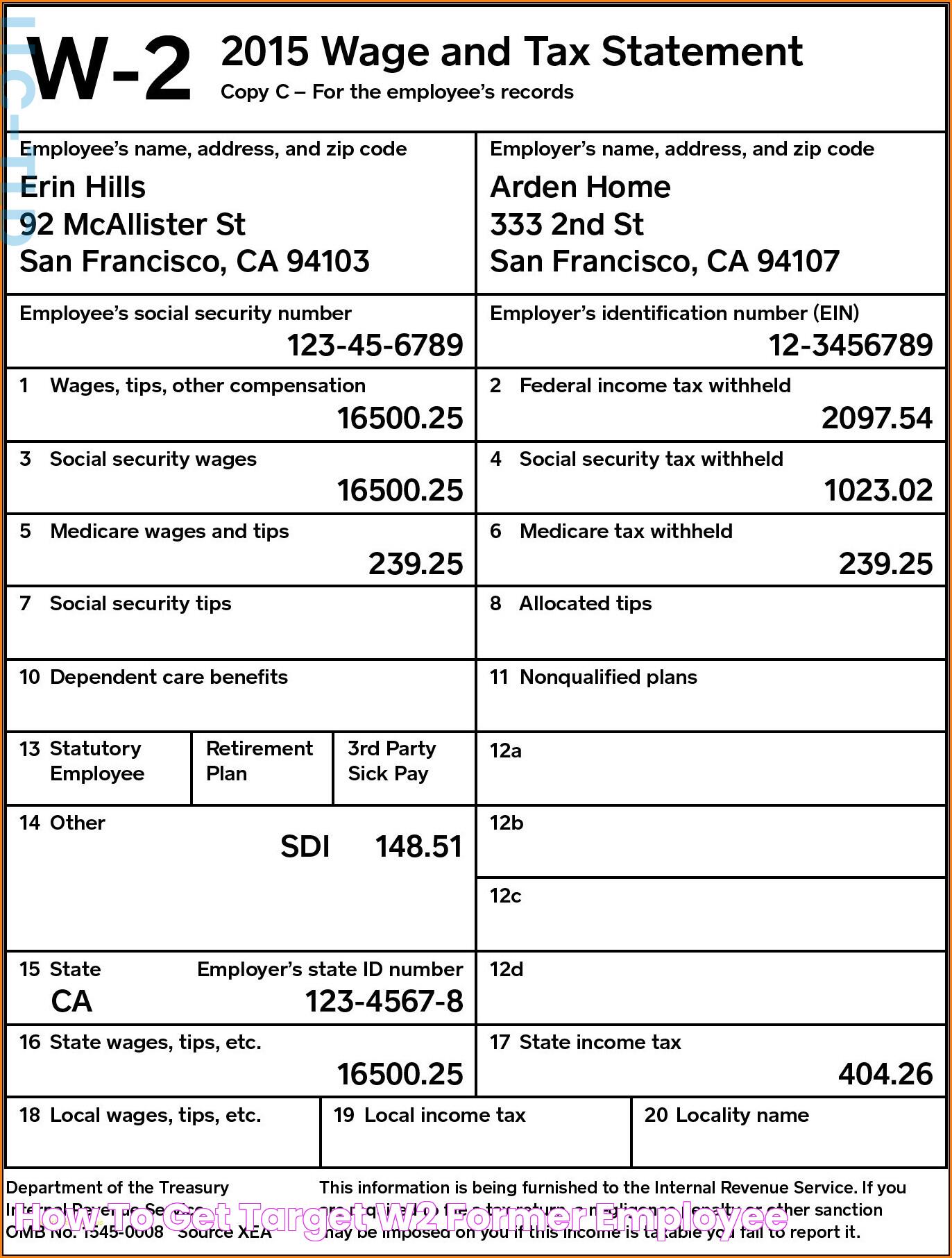 Walmart W2 Guide For Former Employees: Navigating Your Tax Information