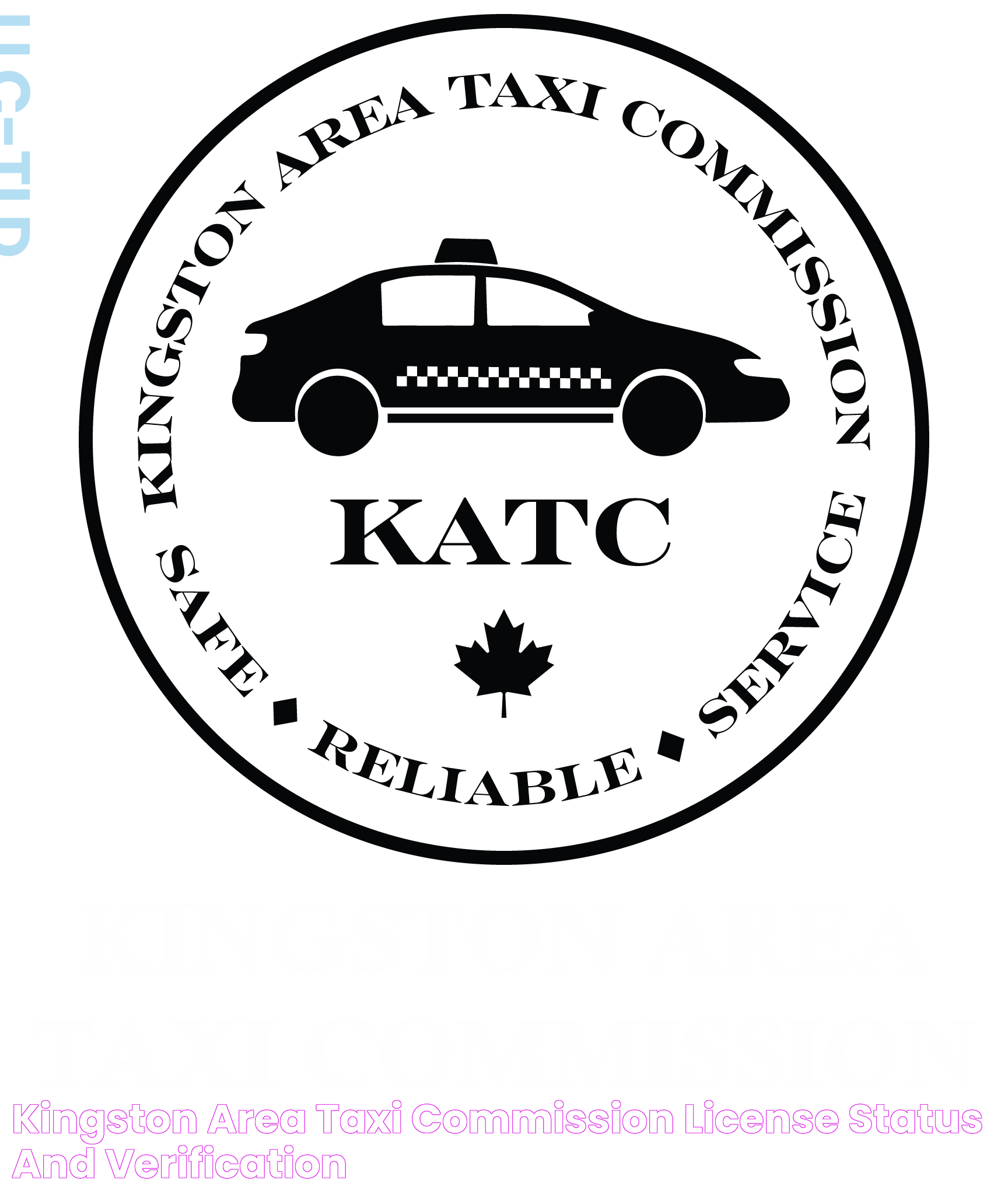 KINGSTON AREA TAXI COMMISSION License Status and Verification