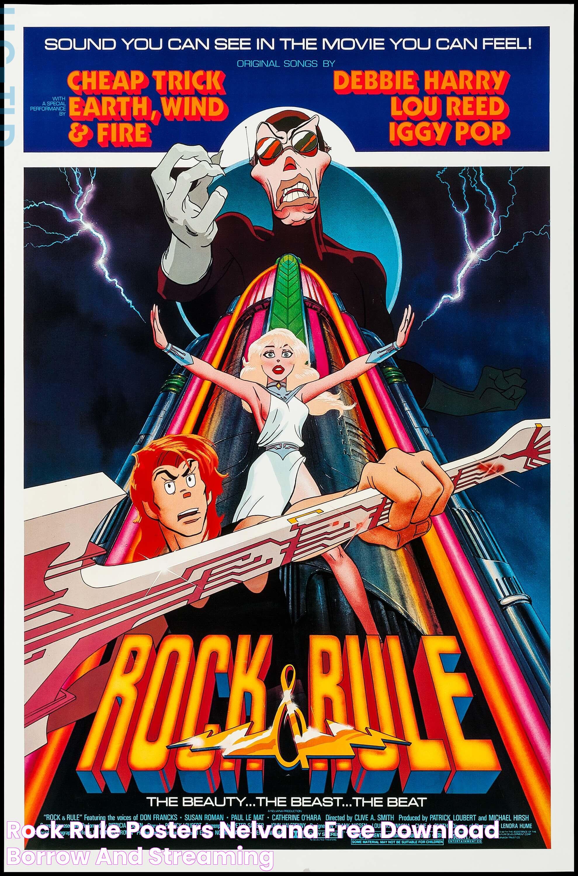 Rock & Rule Posters Nelvana Free Download, Borrow, and Streaming