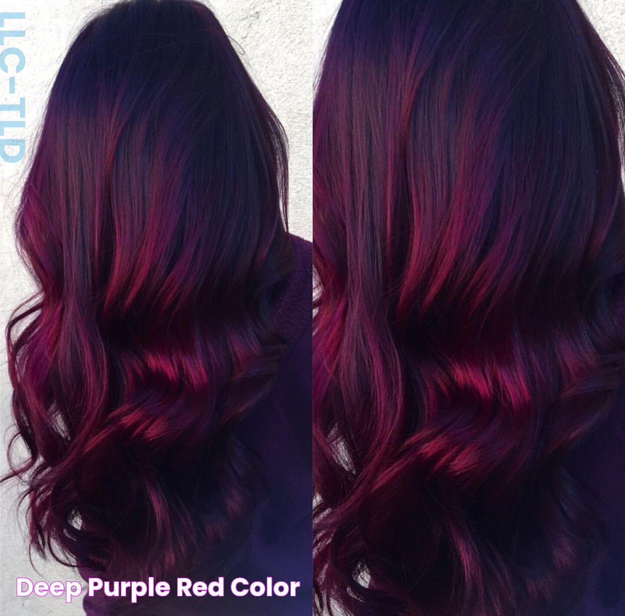 Radiant Deep Purple Red Hair Color: Your Ultimate Guide