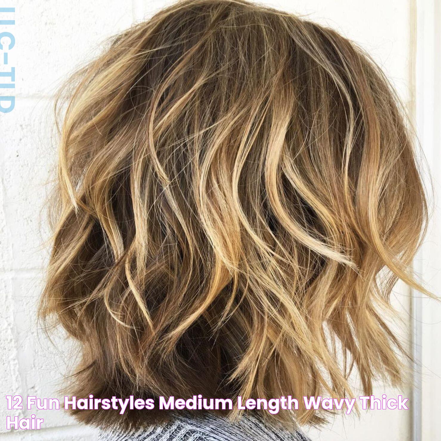 12+ Fun Hairstyles Medium Length Wavy Thick Hair