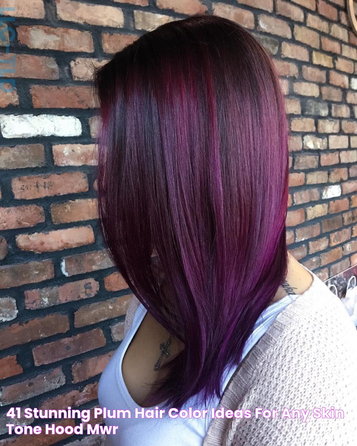 Enhance Your Style With The Dark Plum Black Hair Color: All You Need To Know