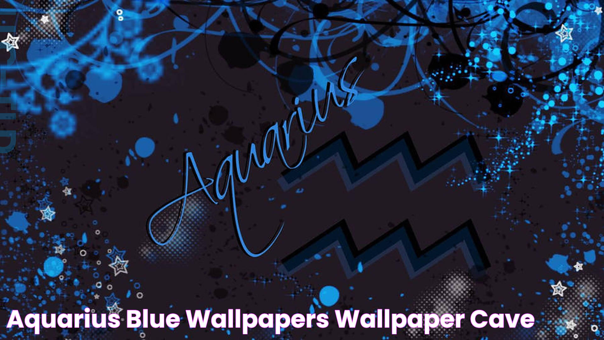 Aquarius Blue Wallpapers Wallpaper Cave