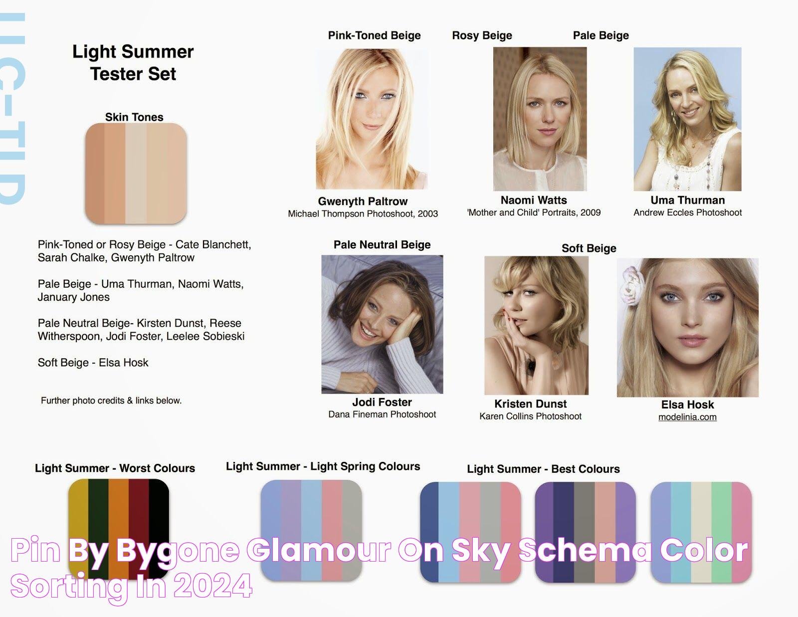 Graceful Shades: Hair Color Light Summer Guide