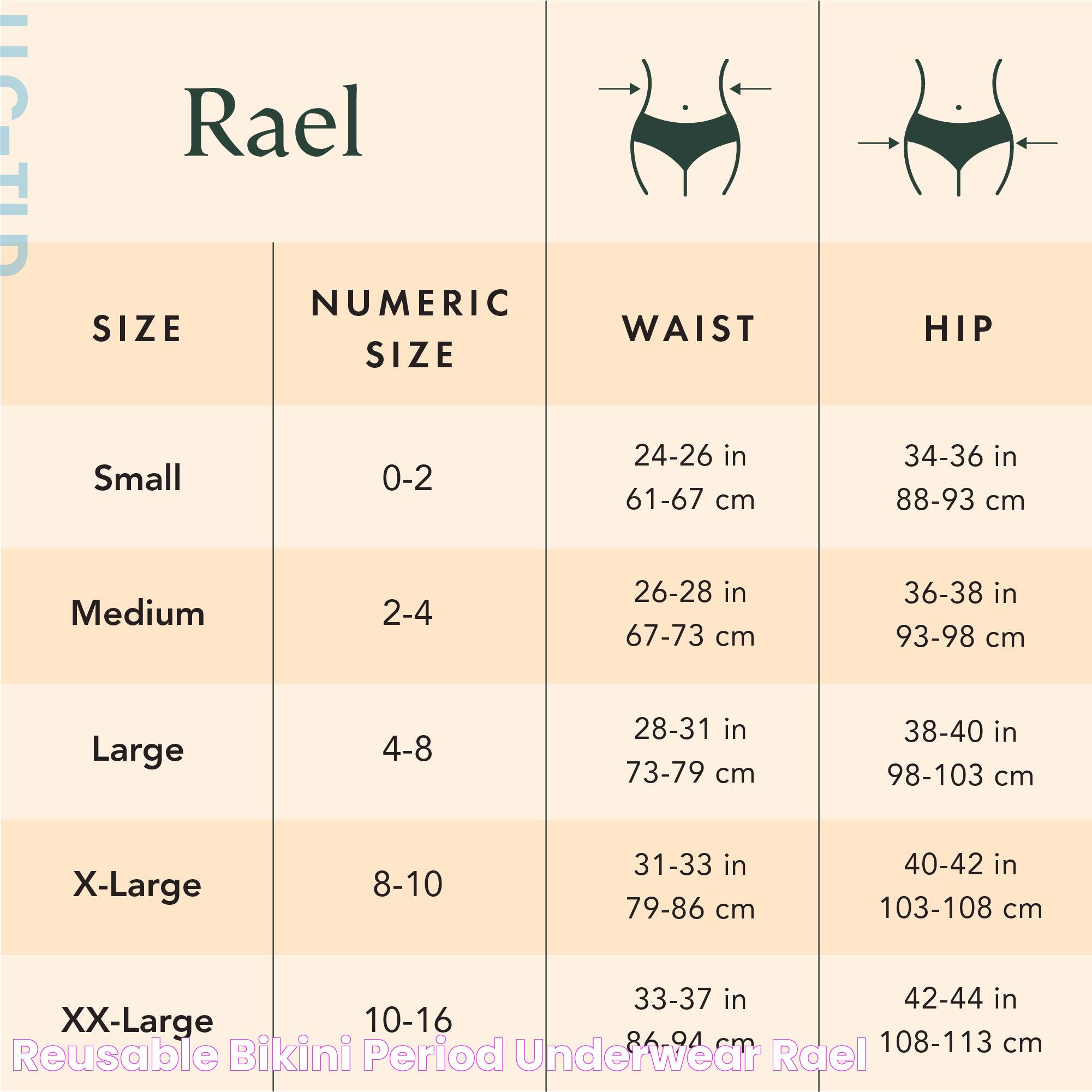 Reusable Bikini Period Underwear Rael