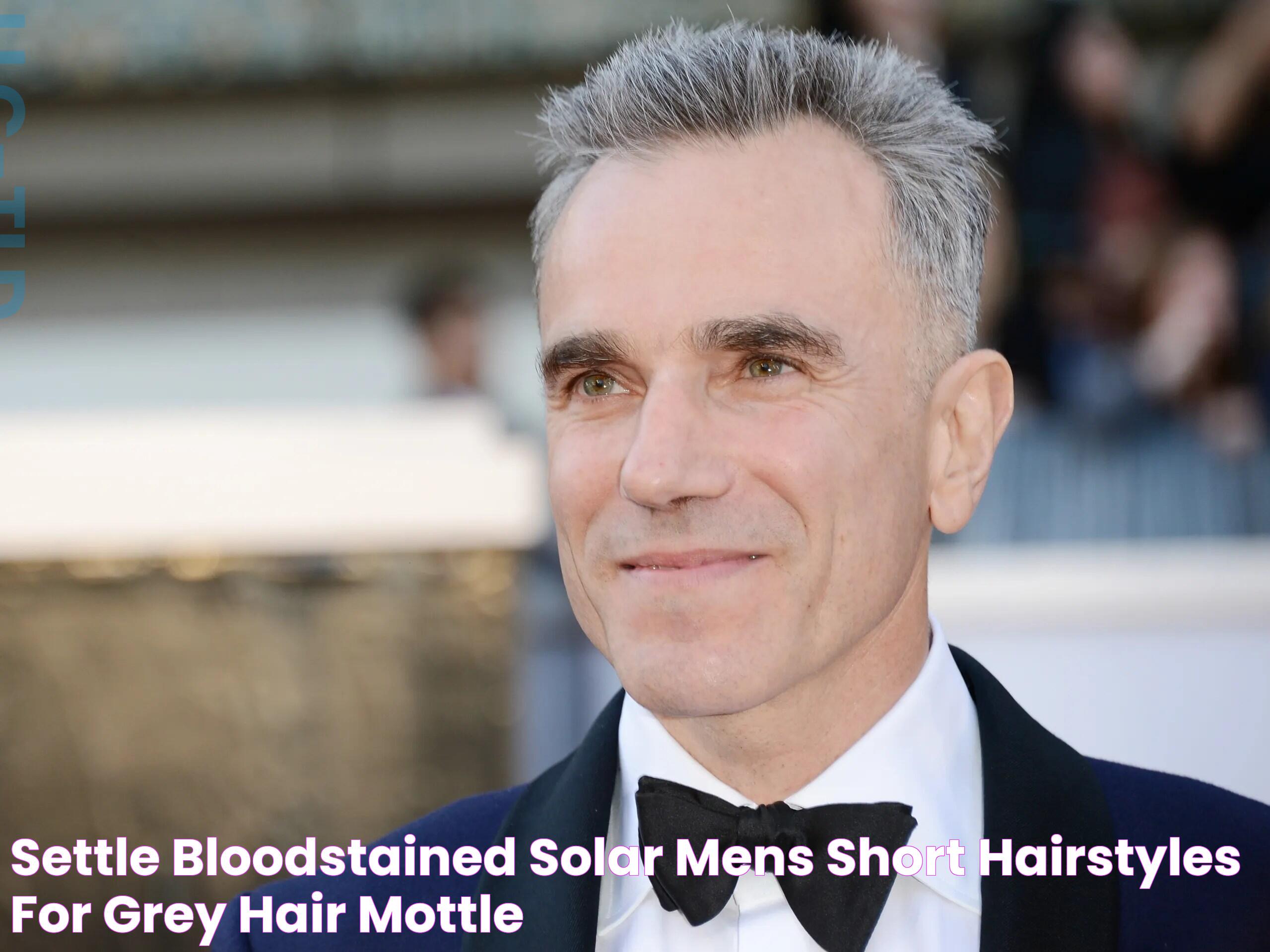 Settle Bloodstained solar mens short hairstyles for grey hair Mottle