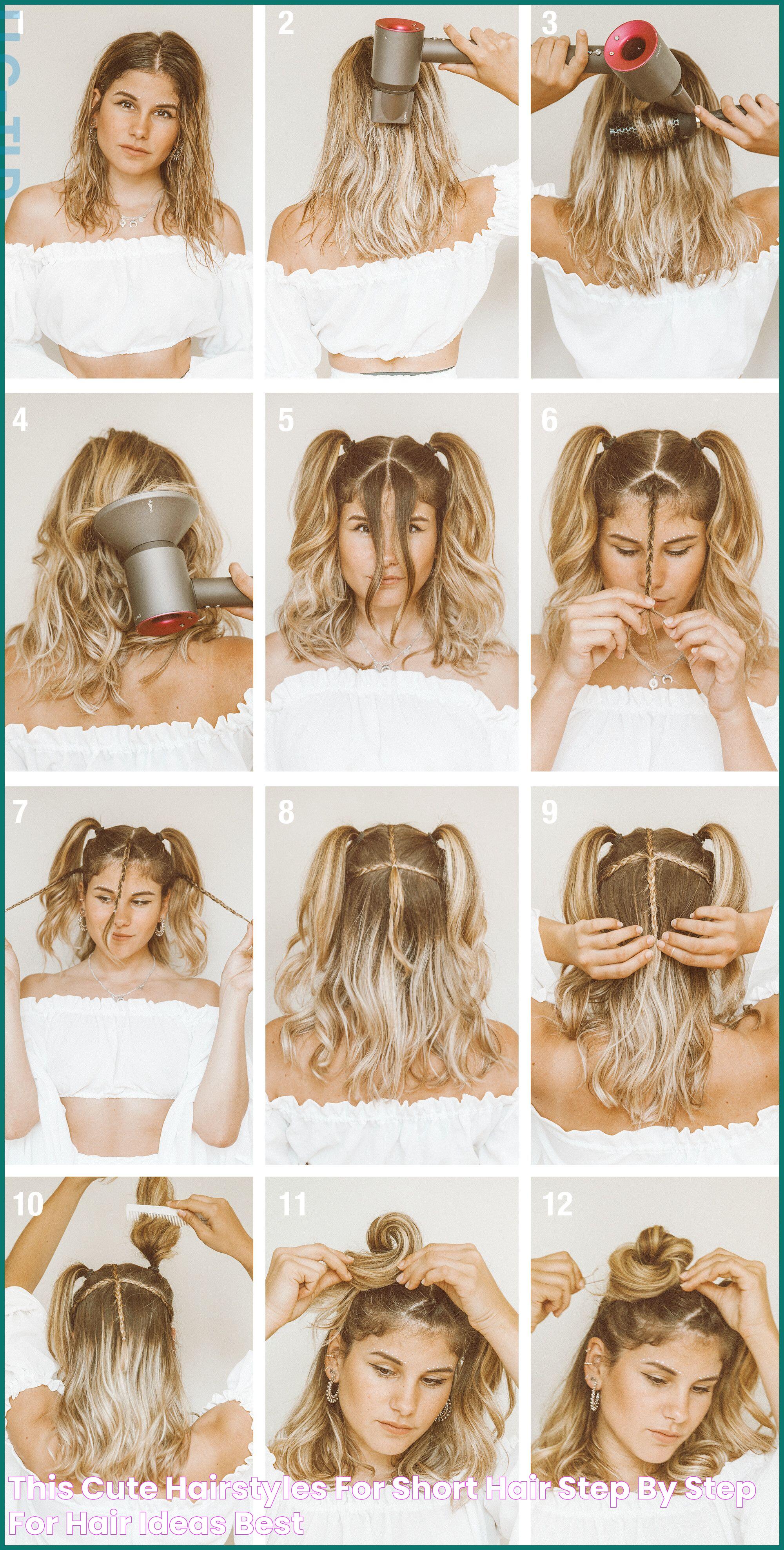 Ultimate Guide To Perfecting Your Hairstyle For Short Hair Step By Step