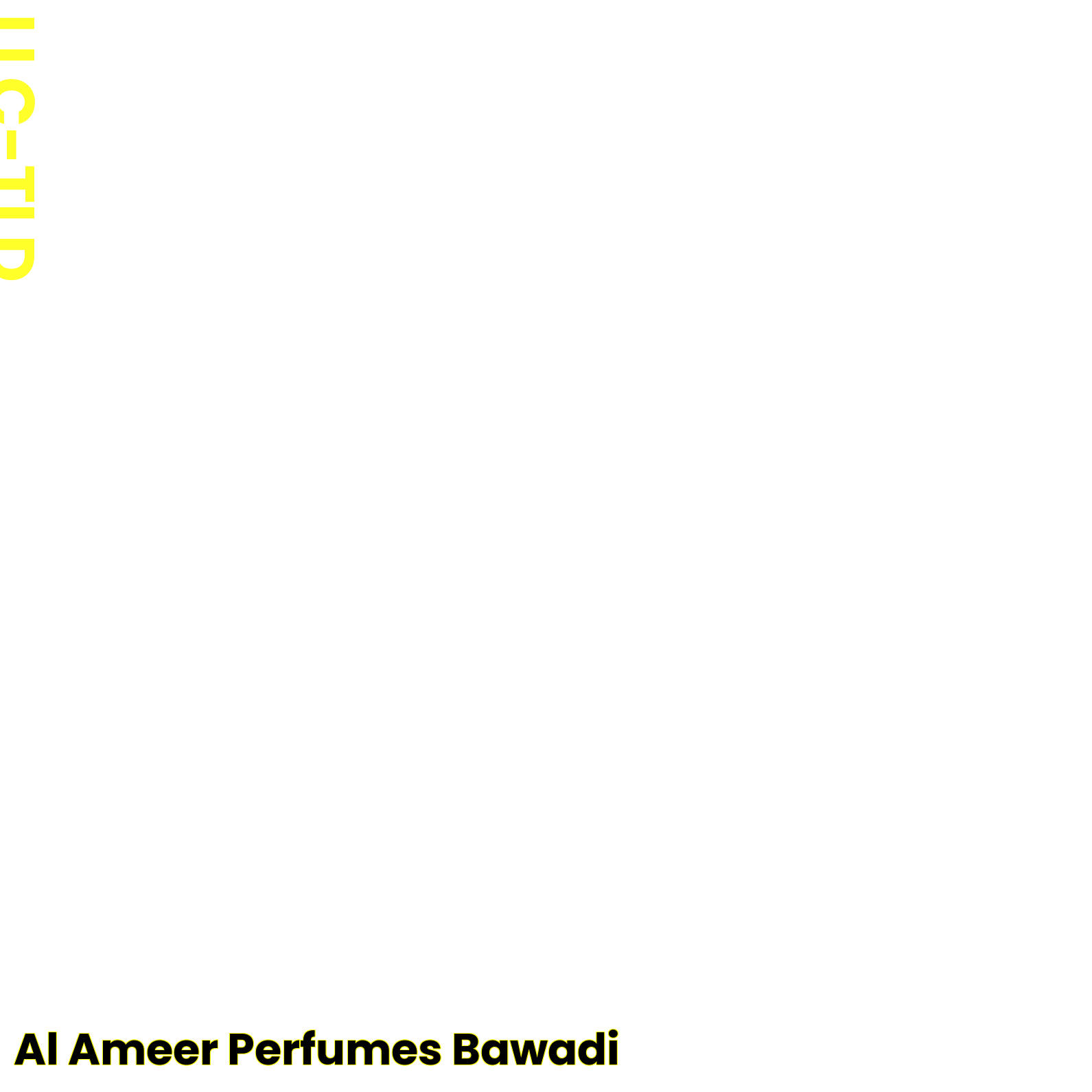 Al Ameer Perfumes Bawadi