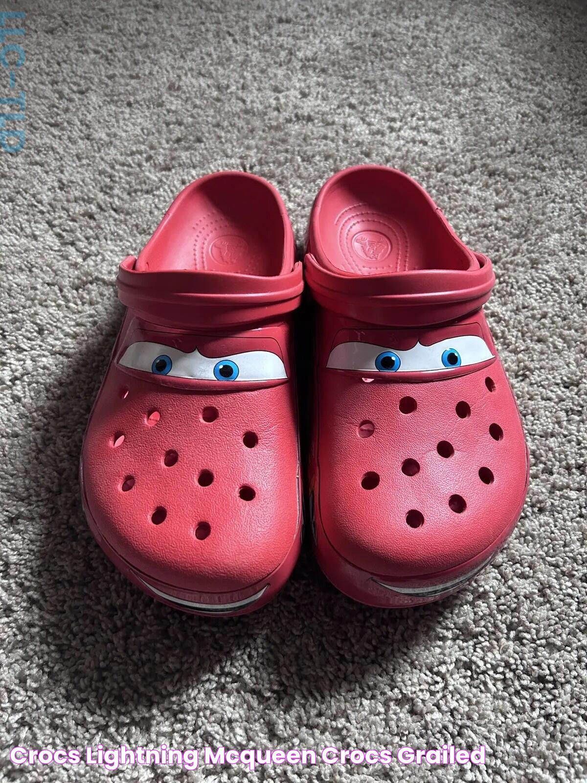 Crocs Lightning McQueen Crocs Grailed