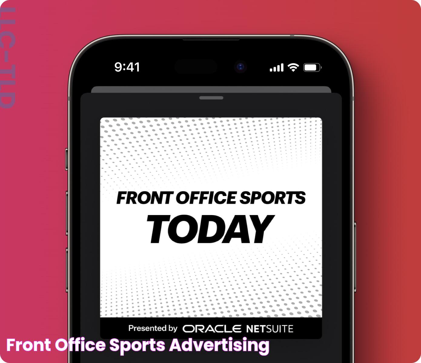 Front Office Sports Advertising