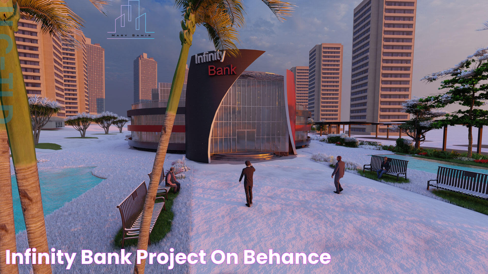 Infinity Bank Project on Behance