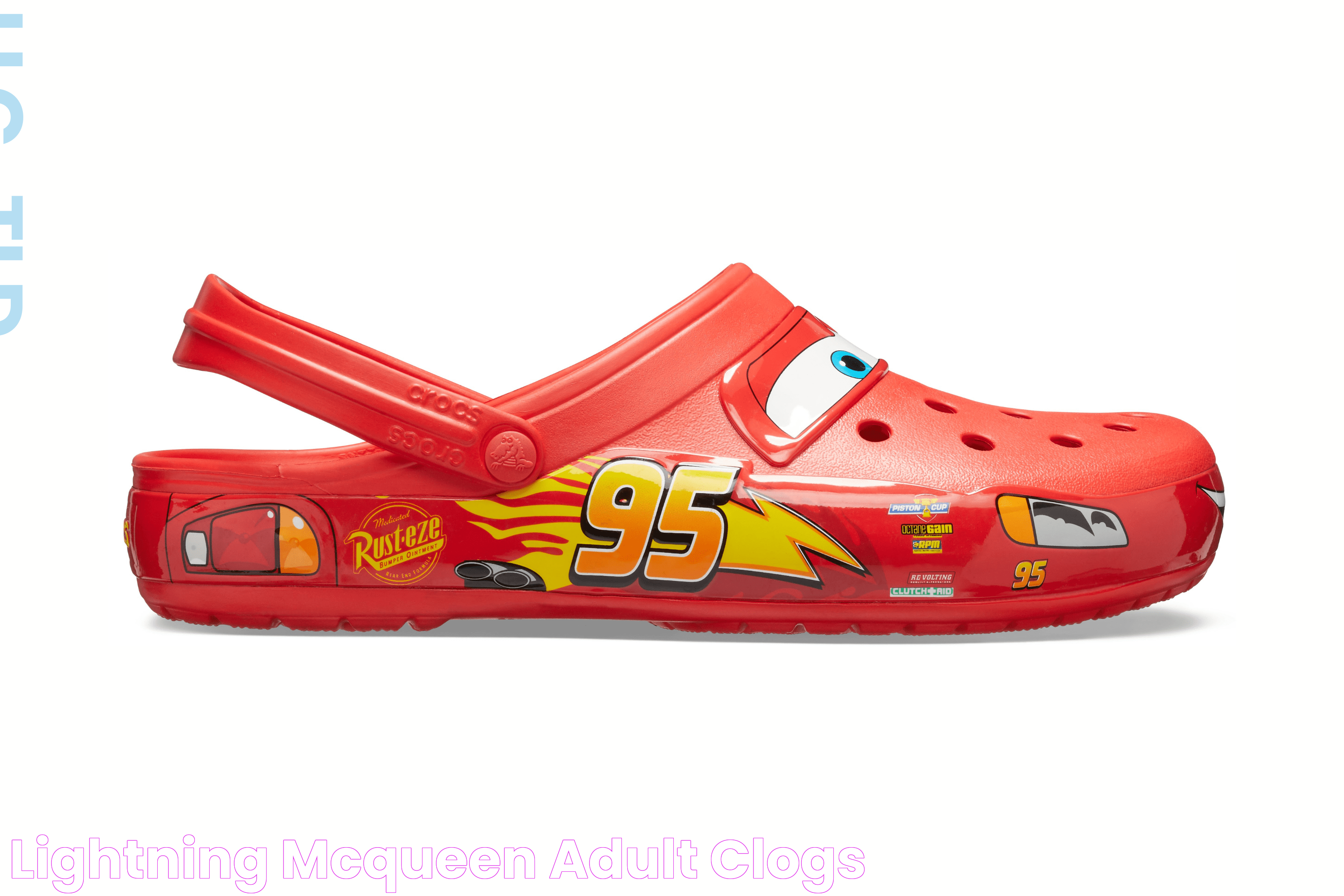 Amazing Style And Comfort: Lightning McQueen Crocs Adults Edition