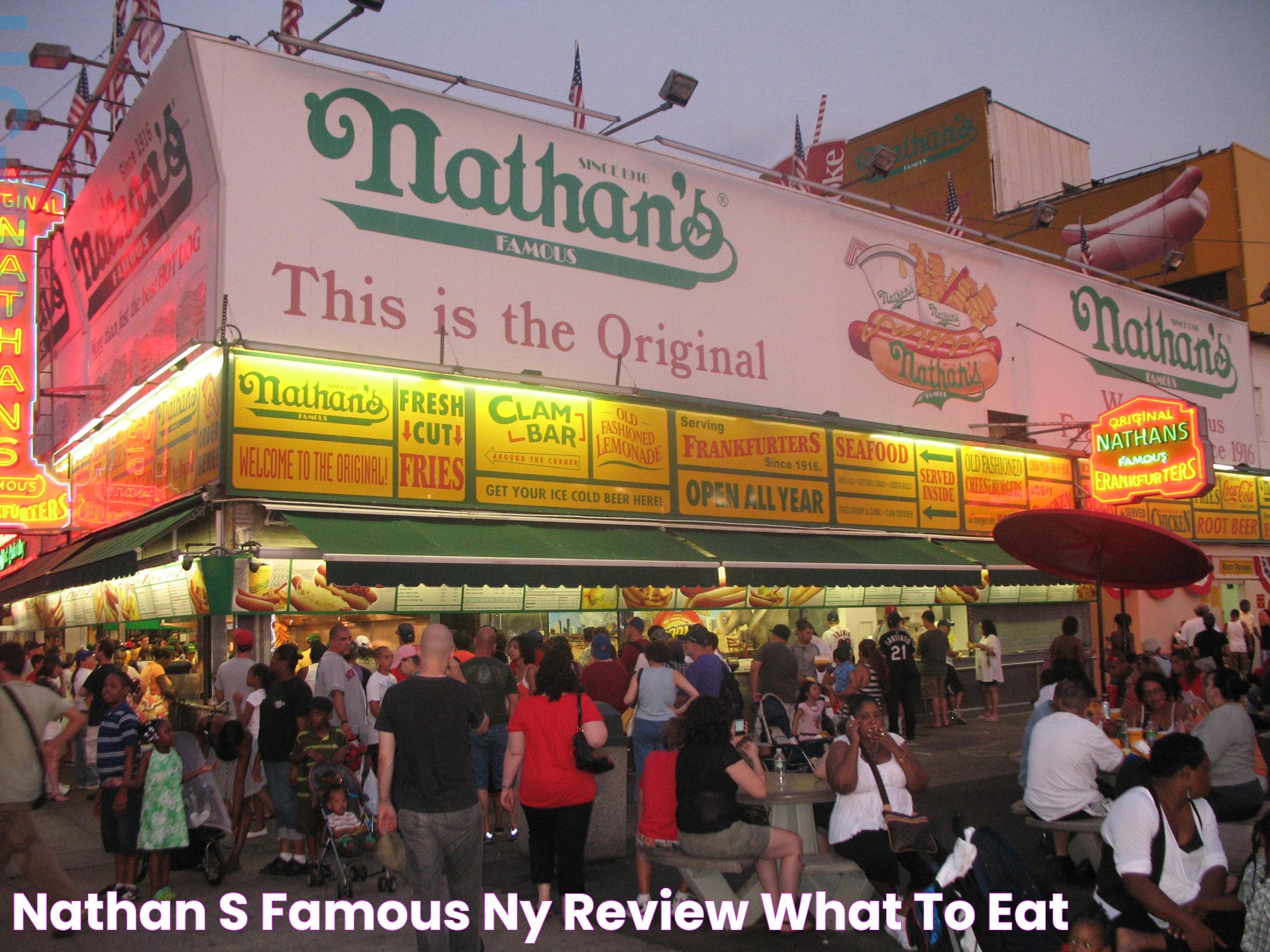 The Ultimate Guide To Nathan's Famous: A Legacy Of Flavor And Fun