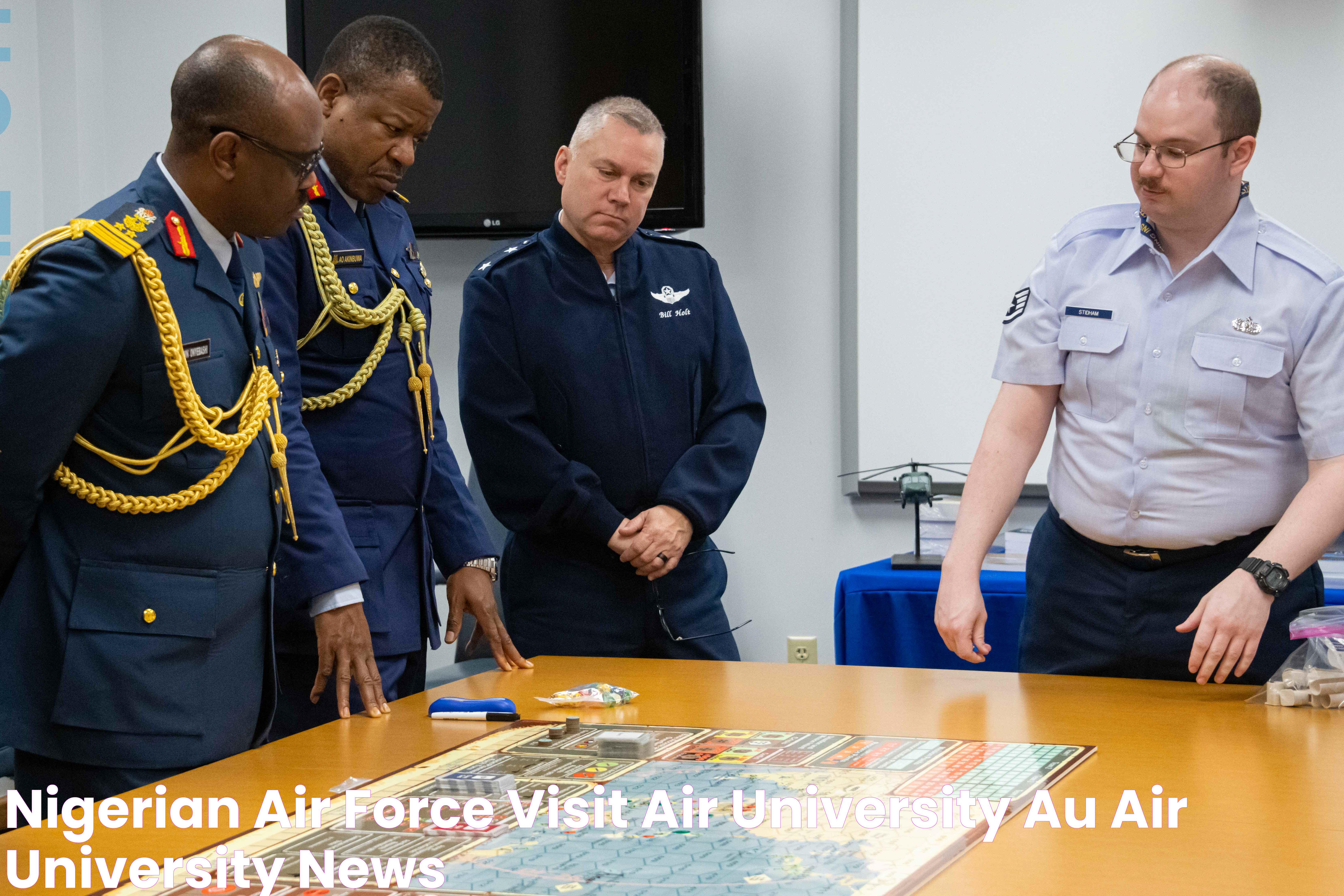 Nigerian Air Force Visit > Air University (AU) > Air University News