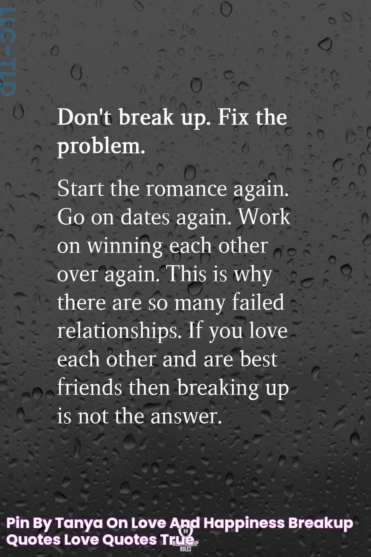 Deciding The Right Moment: When Is It Time To Break Up?