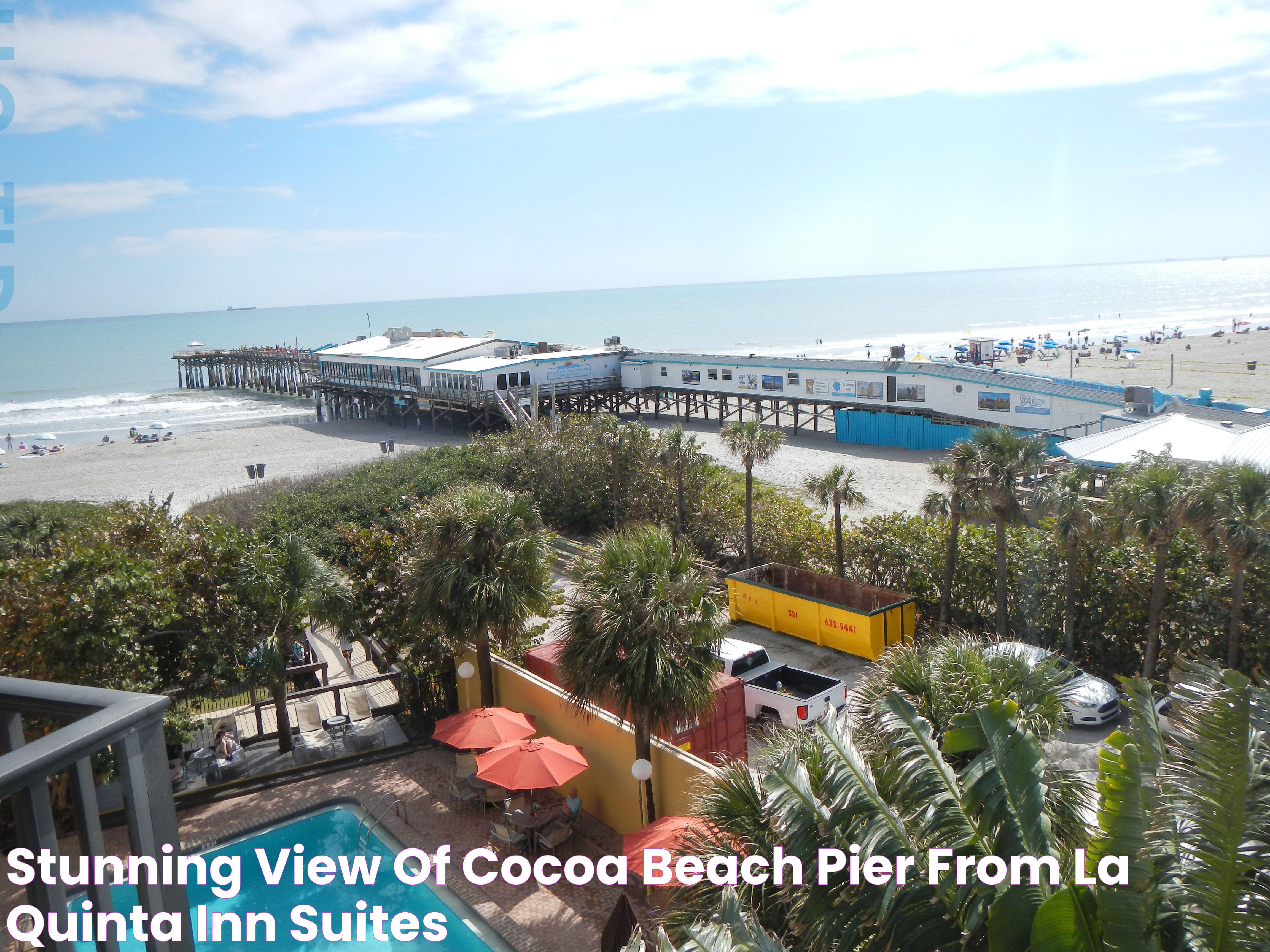 Stunning View of Cocoa Beach Pier from La Quinta Inn & Suites