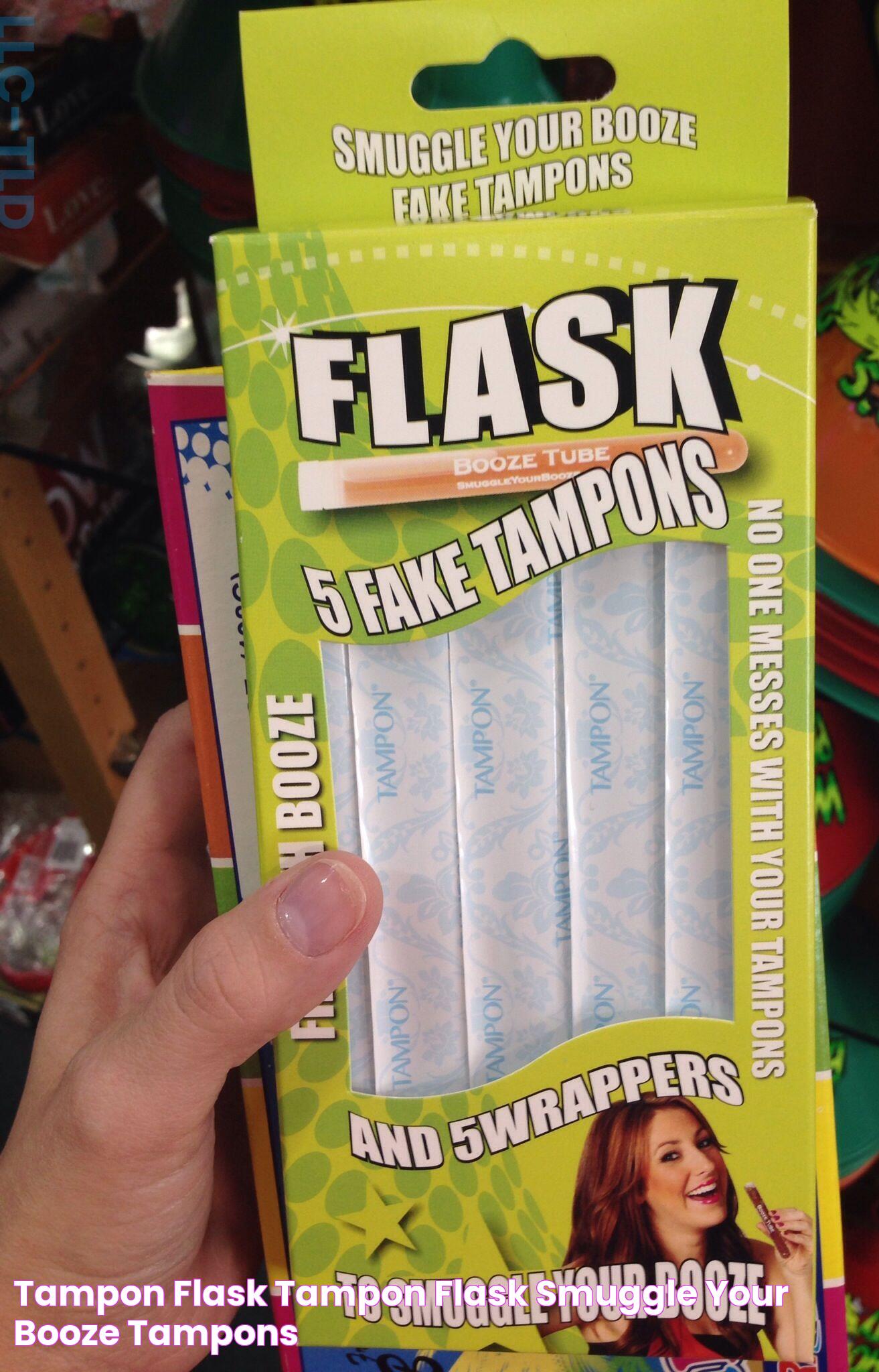 Tampon flask Tampon flask, Smuggle your booze, Tampons