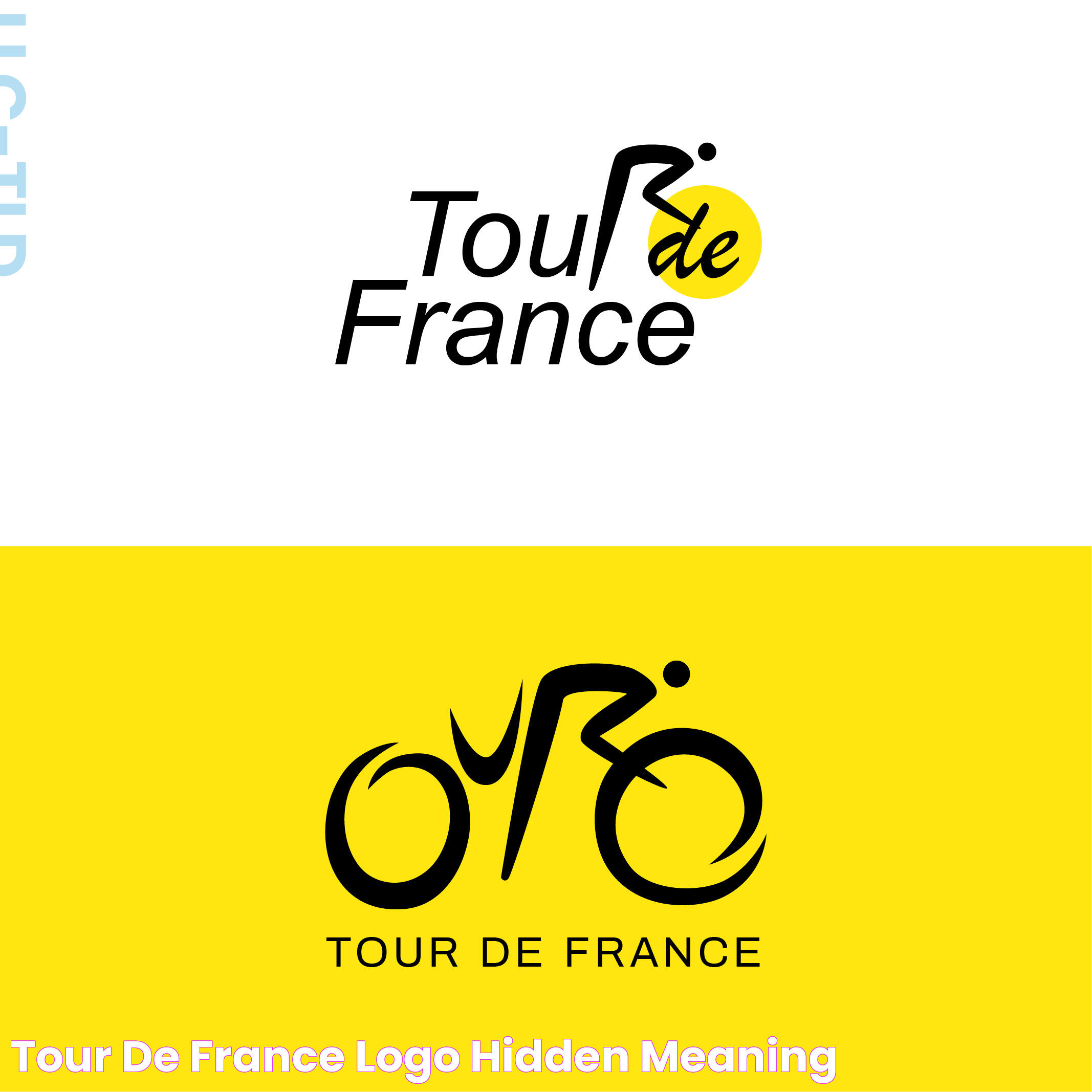 Tour De France Logo Hidden Meaning