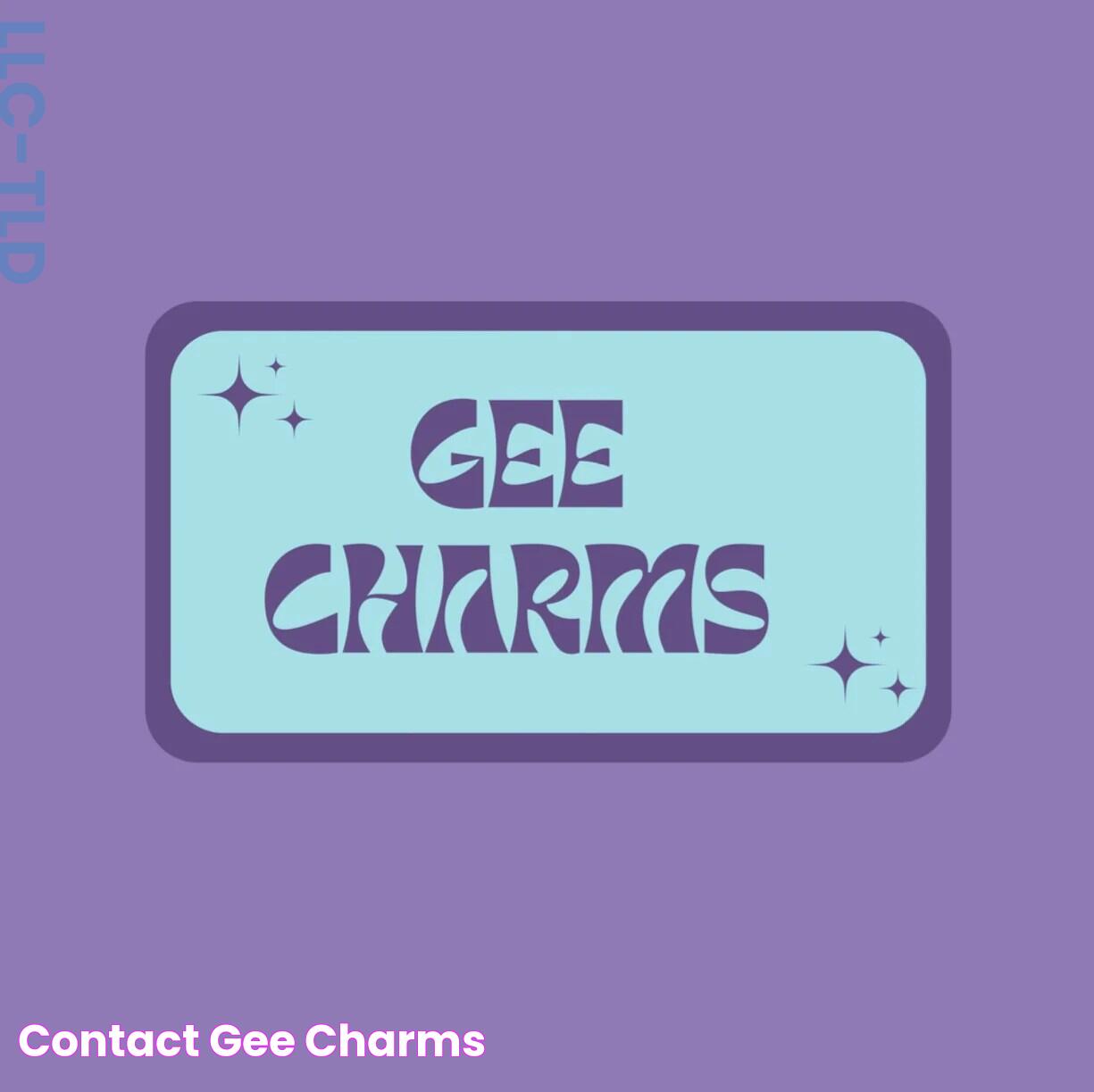 Contact GEE CHARMS