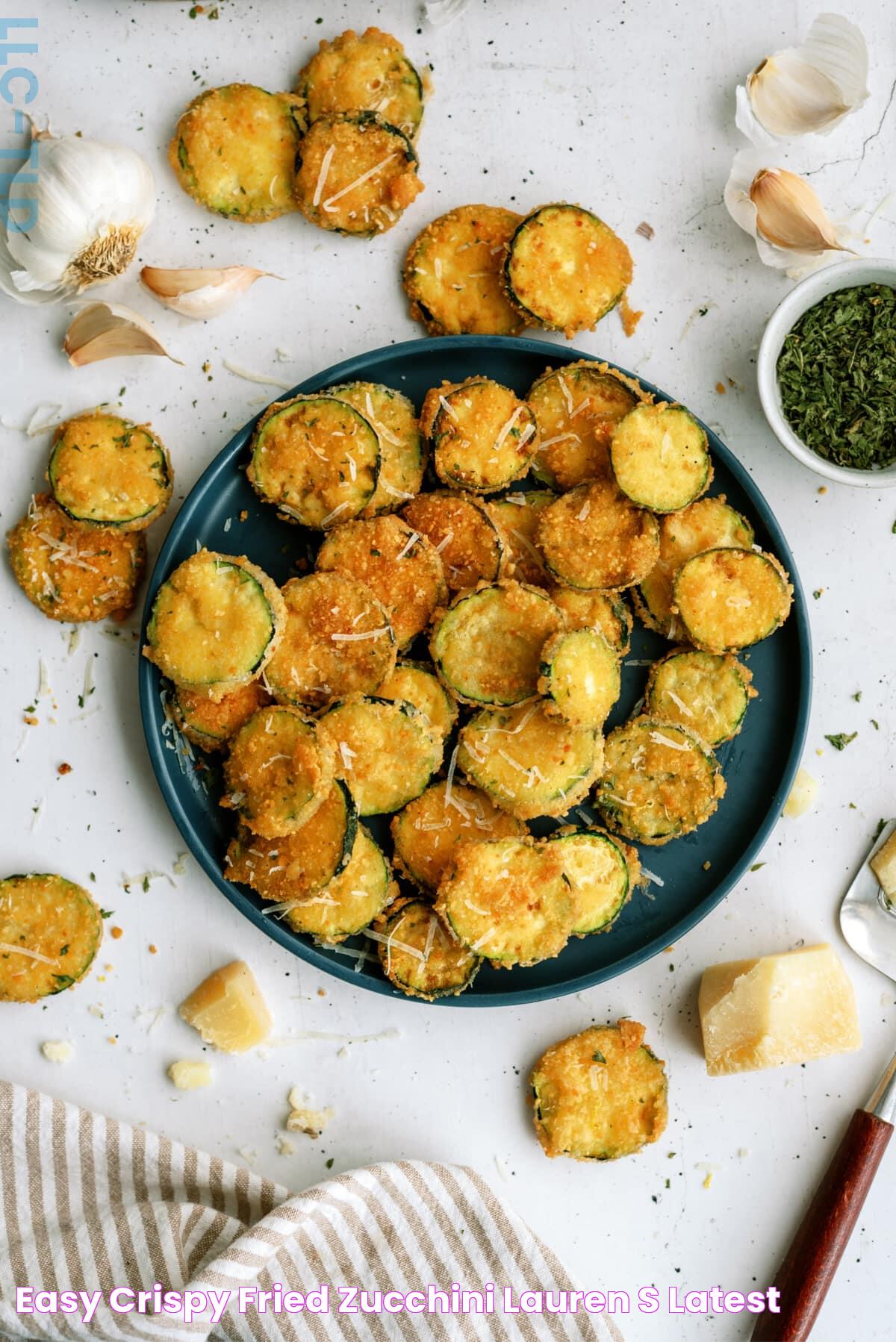 Easy Crispy Fried Zucchini Lauren's Latest