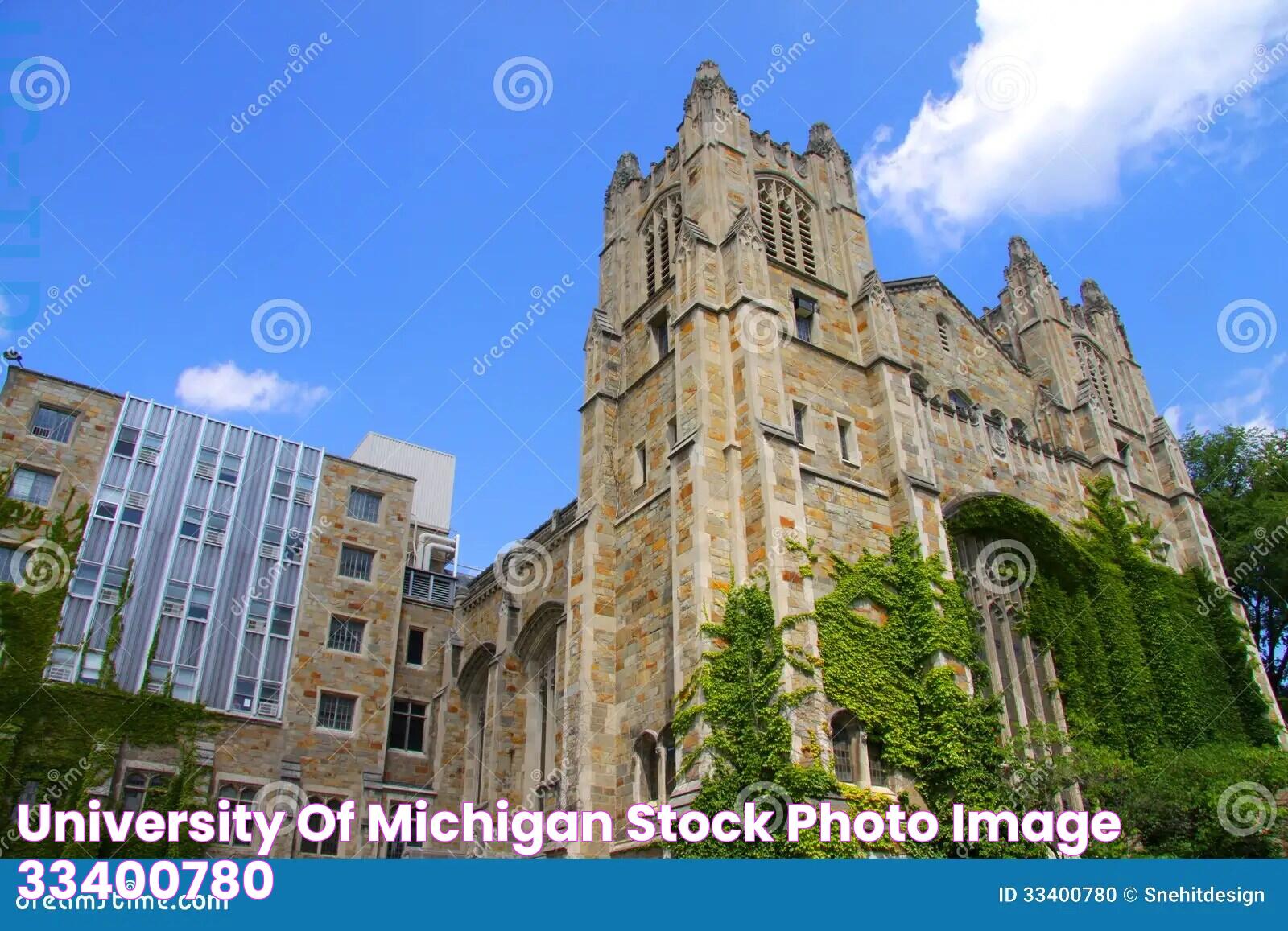 University Of Michigan Stock Photo Image 33400780