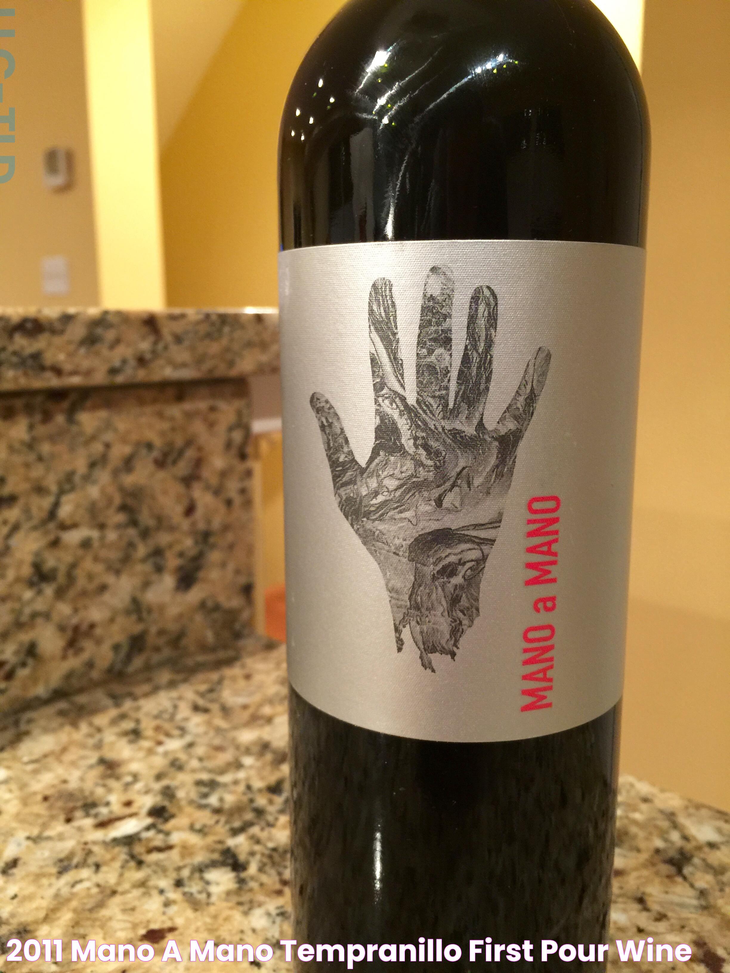 2011 Mano a Mano Tempranillo FIrst Pour Wine