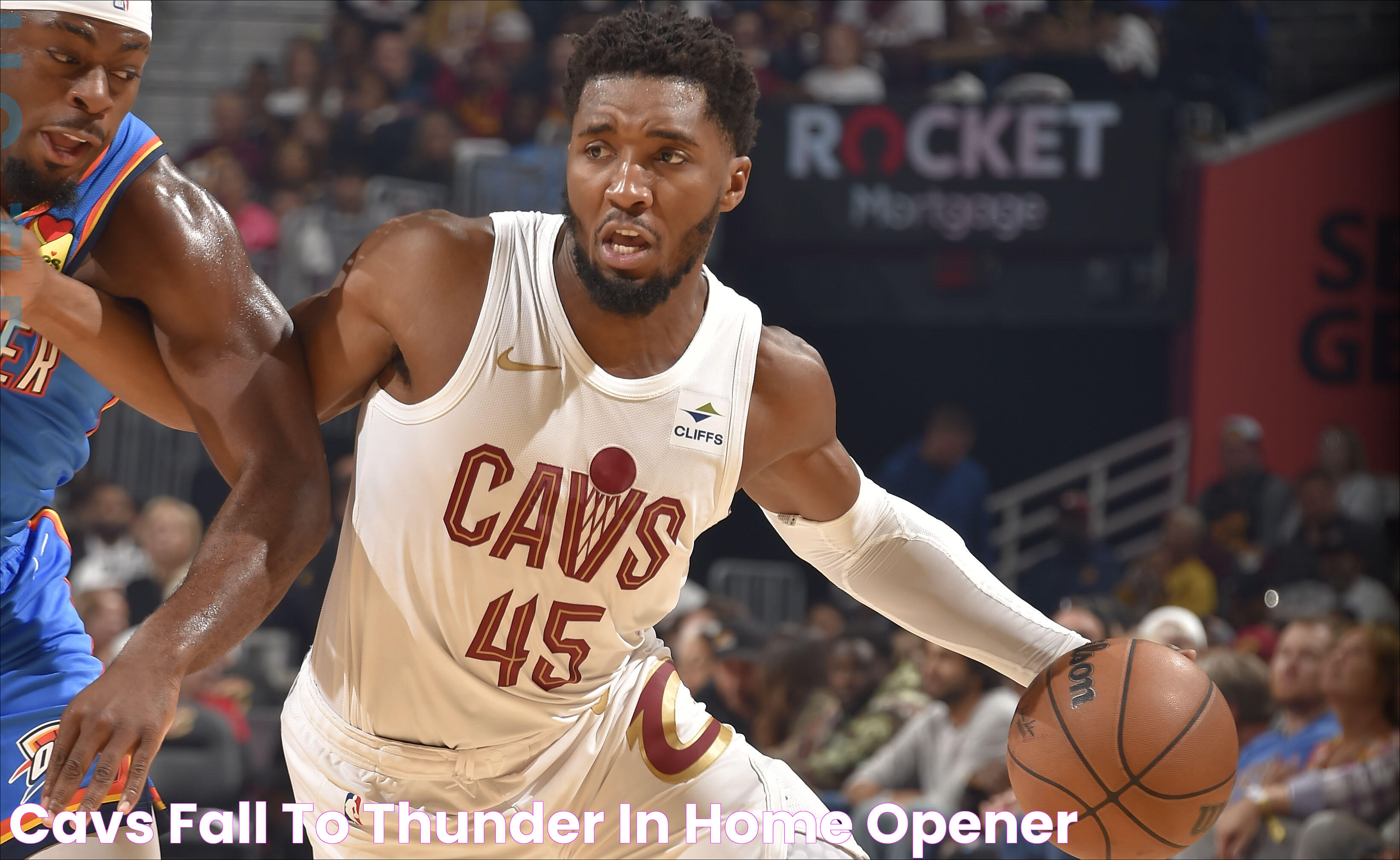 Cavs Fall to Thunder in Home Opener