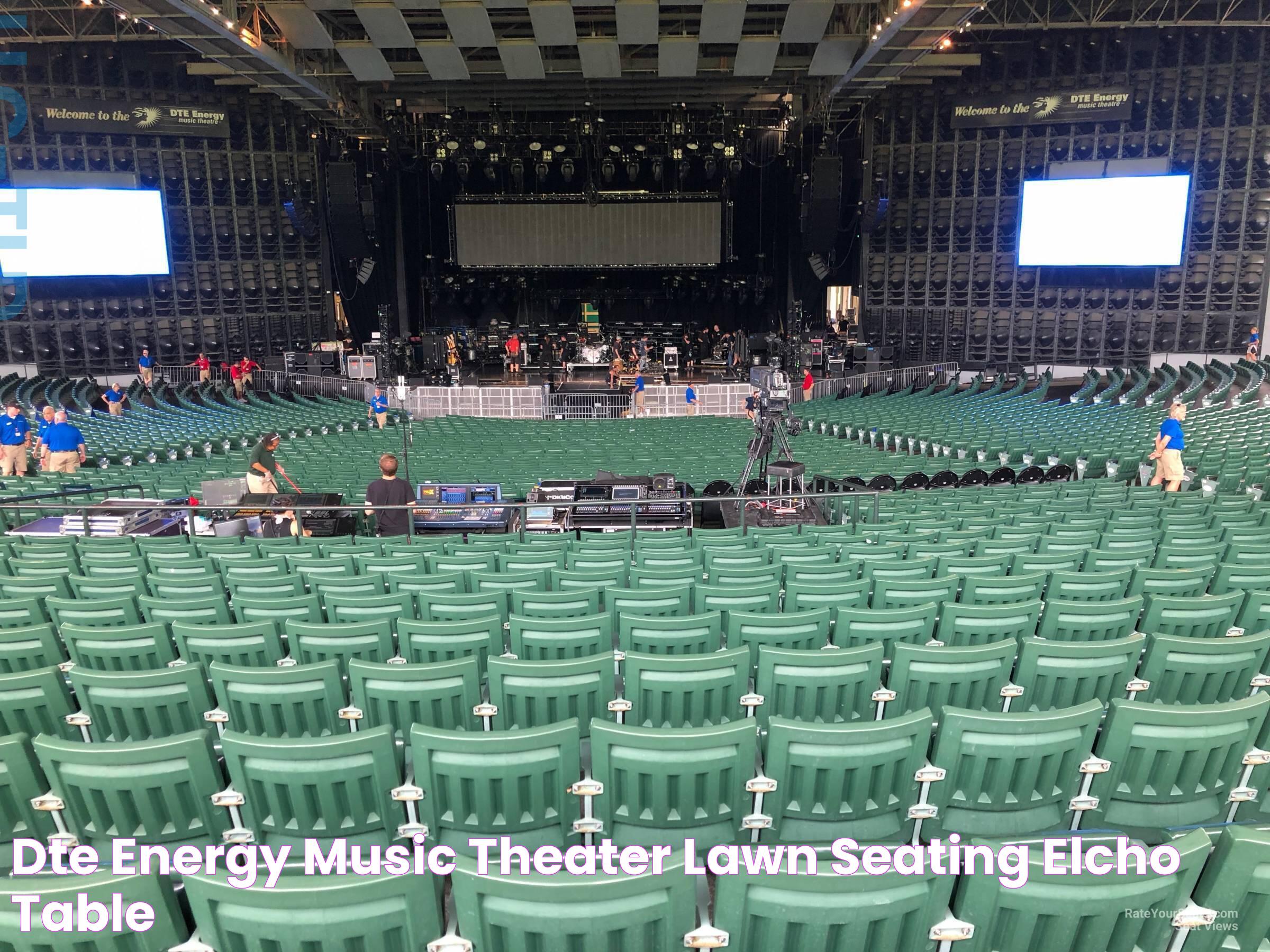 Dte Energy Music Theater Lawn Seating Elcho Table